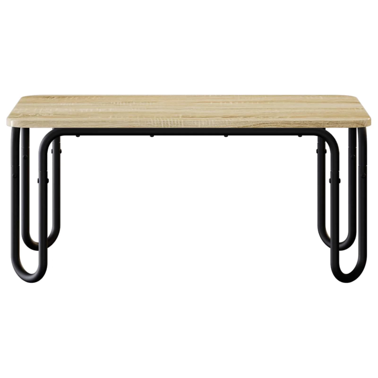 Klubska miza Sonoma hrast 100 x 50 x 45 cm Inženirski les - slika 3