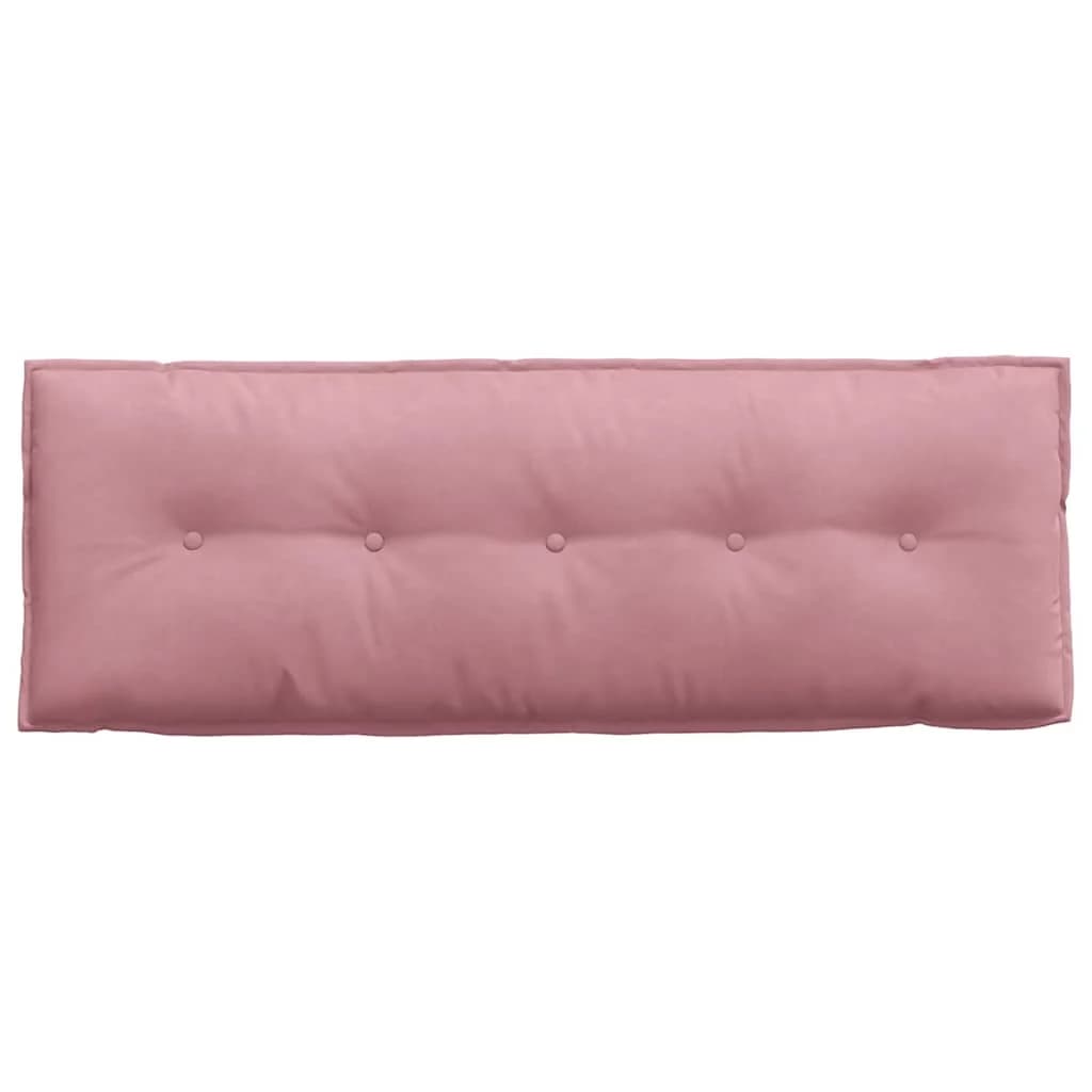 Poglavni vzglavnik Roza 140 x 50 cm Žametna tkanina - slika 6