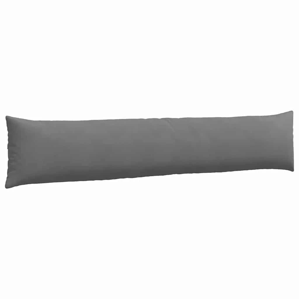 Blazine za kavč 2 pcs Temno siva 200 x 40 cm blago - slika 5