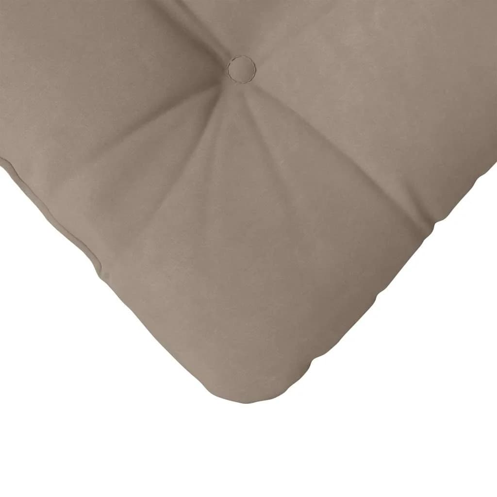 Sedežne blazine 4 kos Mikrofiber tkanina Taupe 40 x 40 cm - slika 9