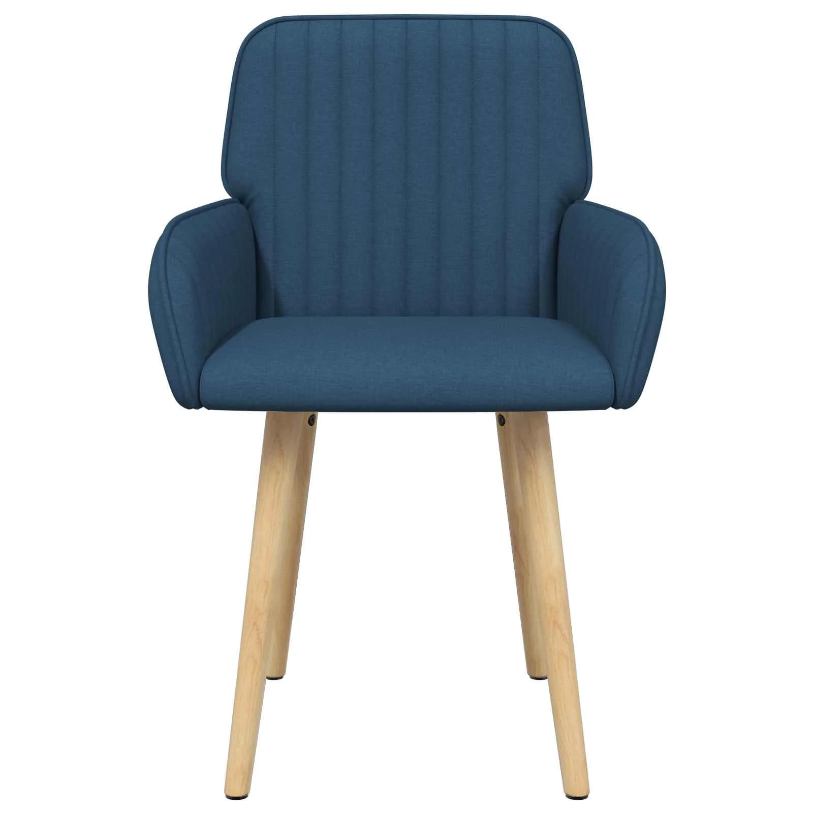 Jedilni stoli 2 kos Blago Modra 56,5 x 50 x 87,5 cm - slika 3
