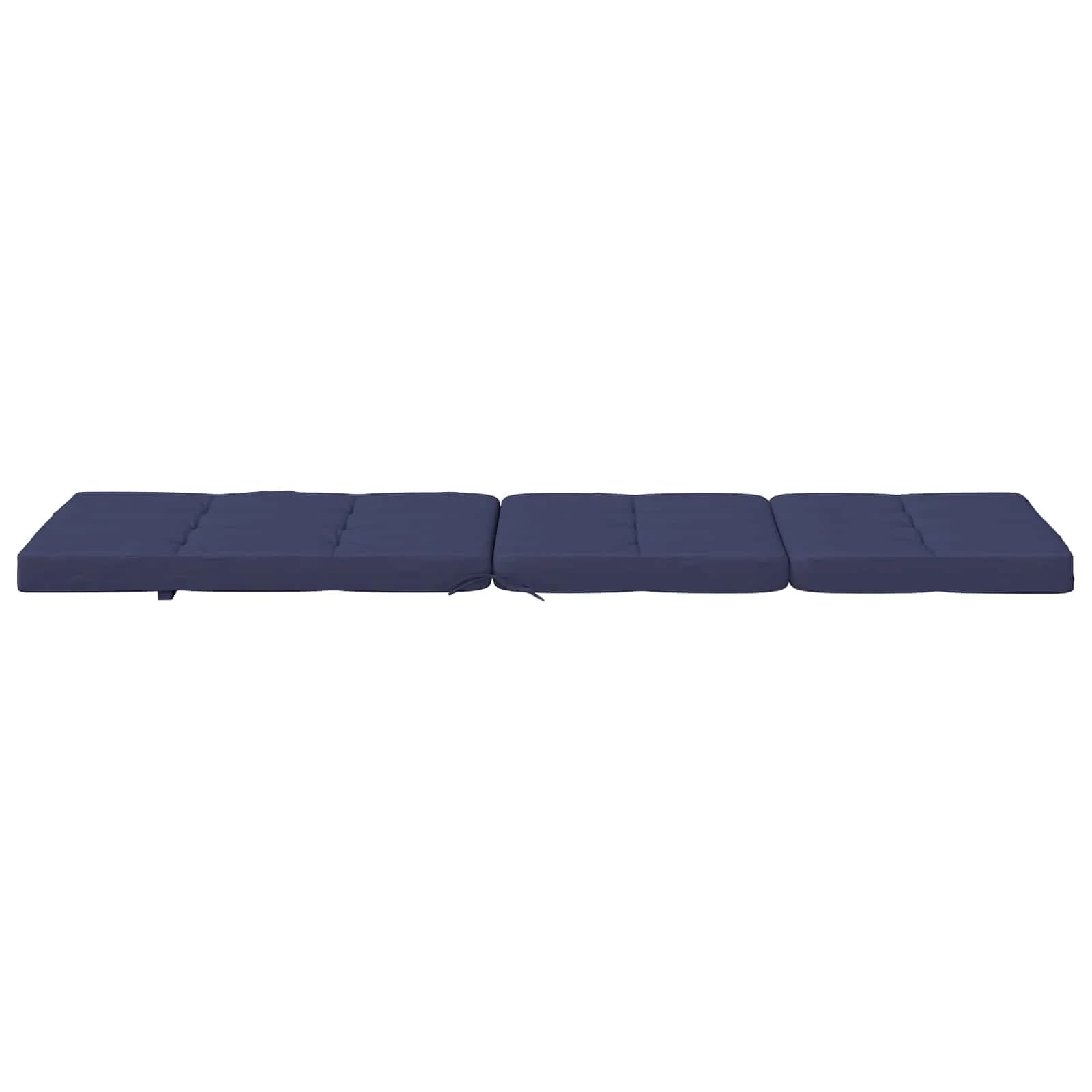Zunanja blazina 2 kos Blago Temno modra 180 x 55 x 7 cm - slika 6