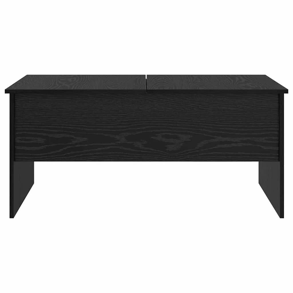 Klubska miza Črna Orehovina 102 x 50,5 x 46,5 cm Inženirski les - slika 6