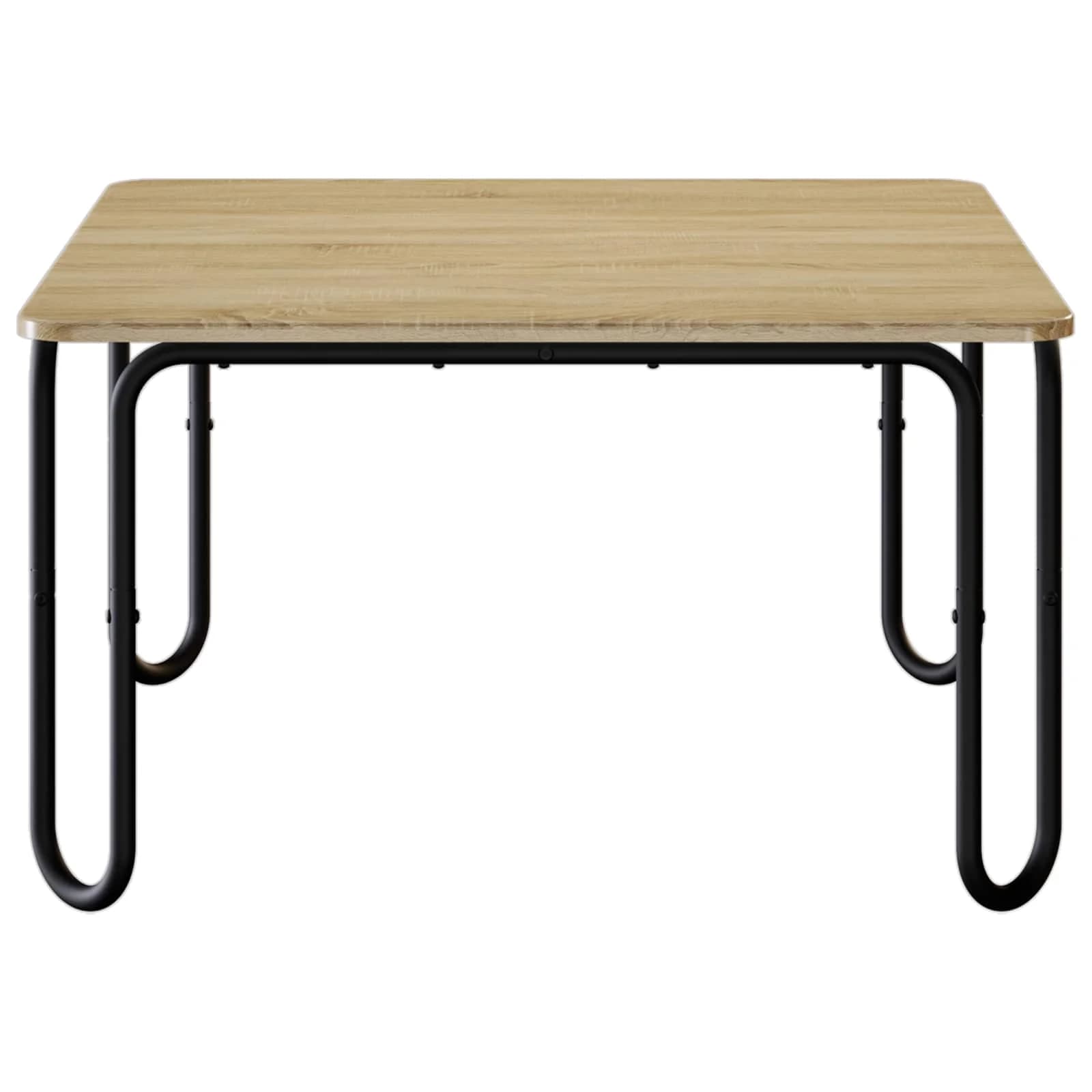 Klubska miza Sonoma hrast 59 x 59 x 45 cm Inženirski les - slika 4
