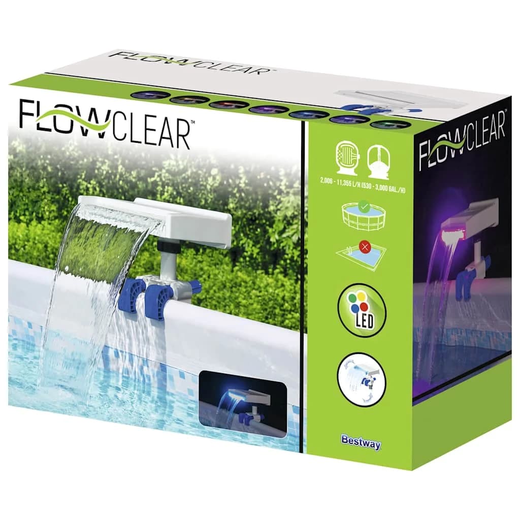 Bestway Pomirjujoč slap za bazen z LED lučjo - slika 11