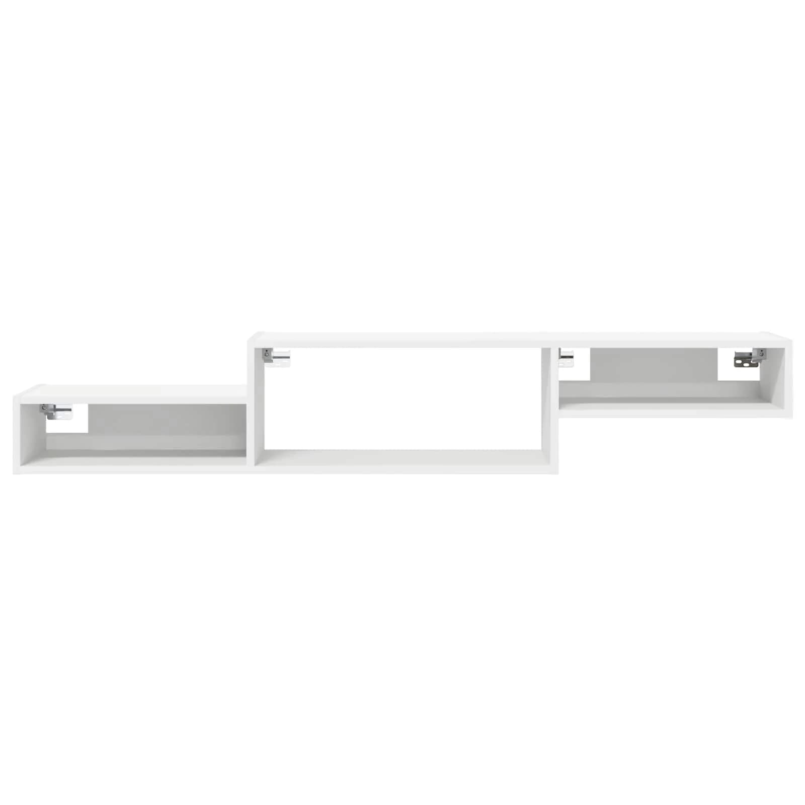 Stenska TV omarica Montaža za steno Bela 150 x 28 x 26 cm - slika 5