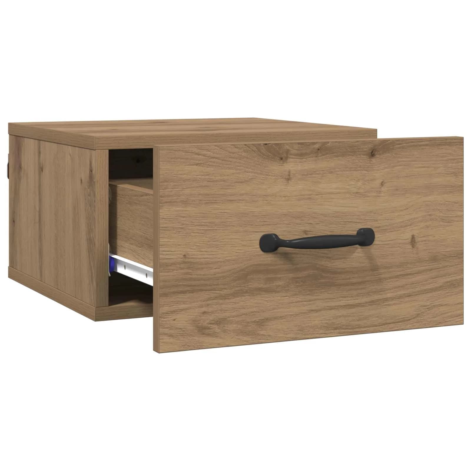 Nočna omarica Oreh 35 x 35 x 20 cm Inženirski les - slika 4