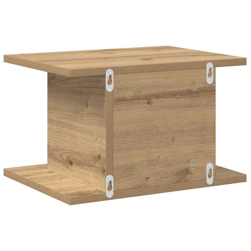 Nočna omarica 2 kos Umetni hrast 40 x 30 x 25 cm Inženirski les - slika 8