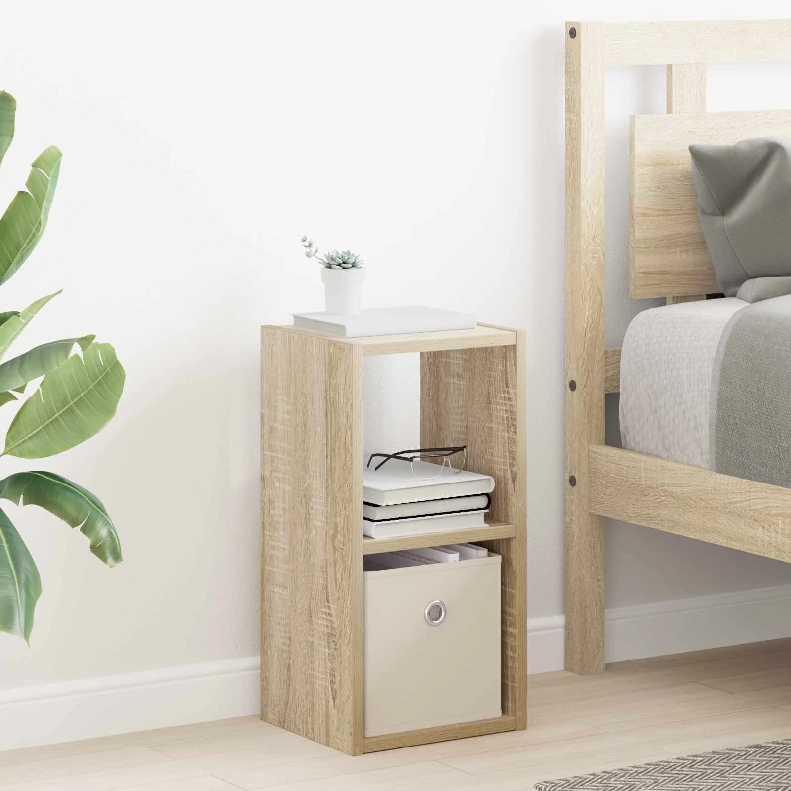 Nočna omarica 2 kos Sonoma hrast 25,5 x 22 x 49,5 cm - slika 4