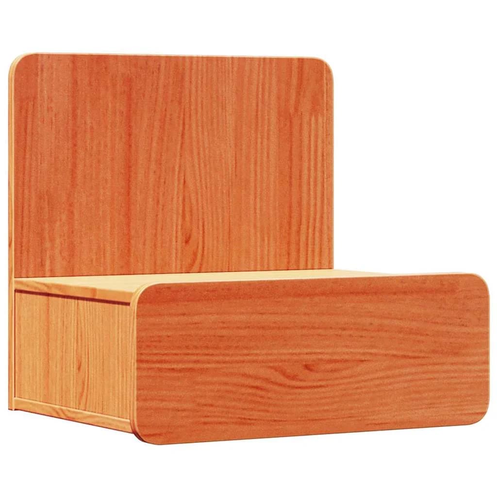 Nočna omarica 2 kos Voskast rjav 44 x 32,5 x 40 cm - slika 5