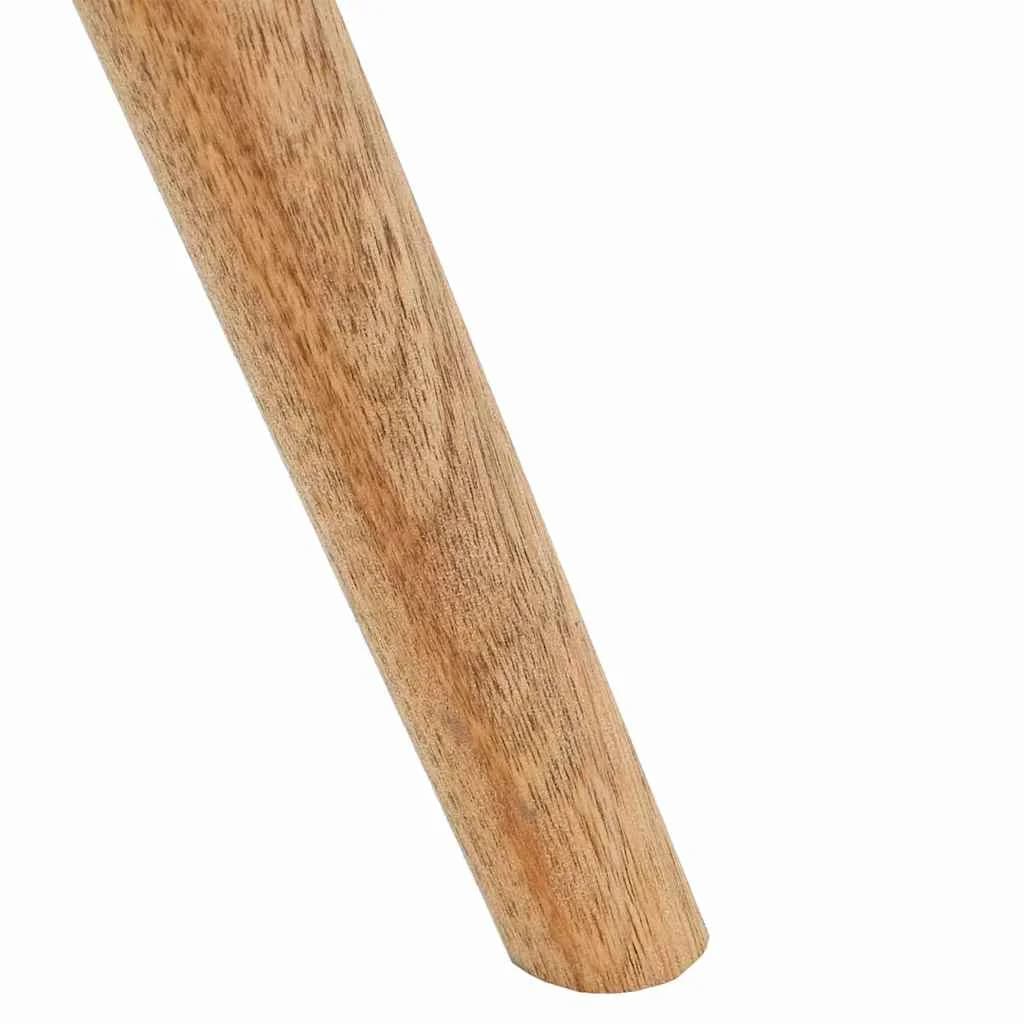 Klubska miza 3 kos Rjava 50 x 50 x 46 cm Masivno orešno les - slika 8