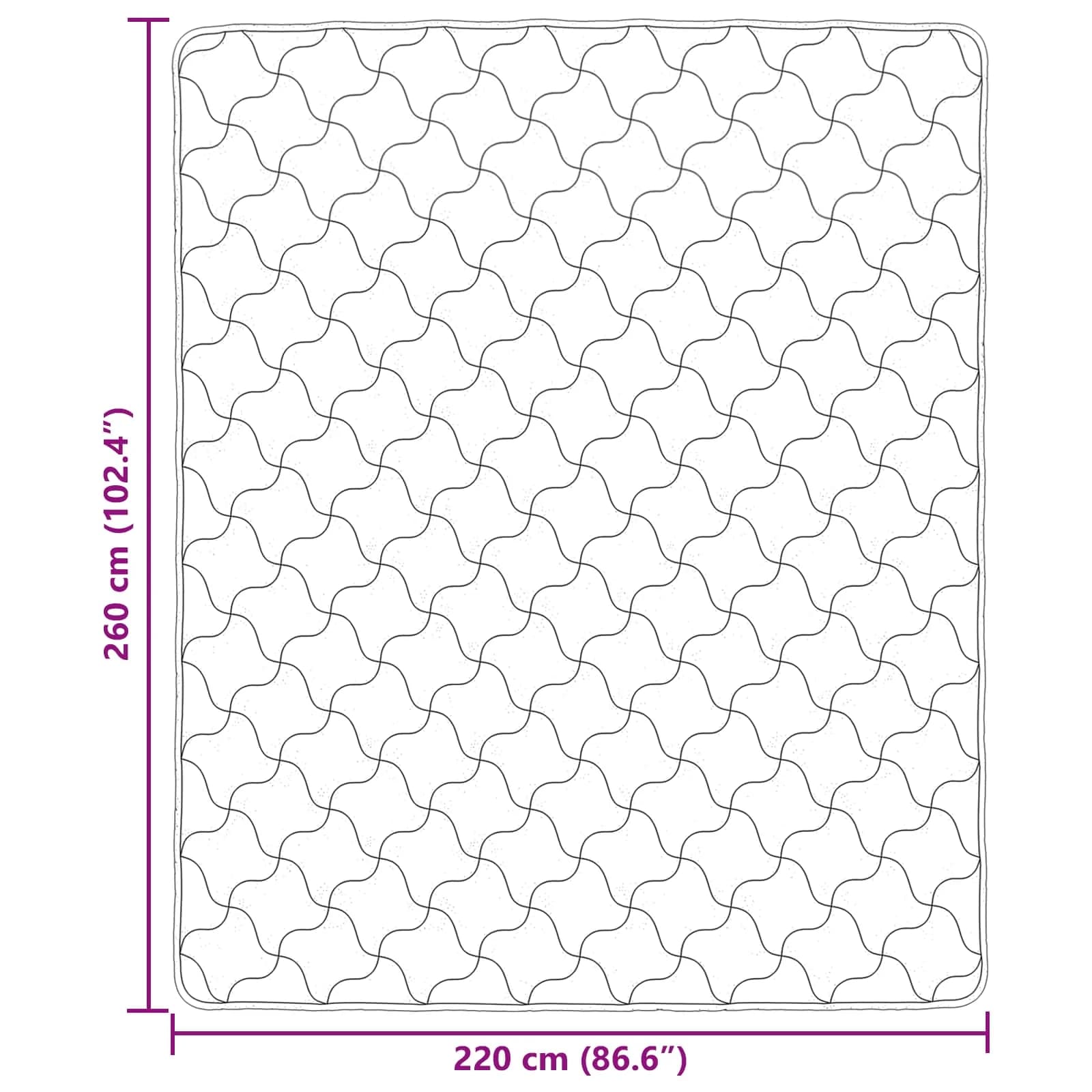 Zimska posteljnina Taupe 220 x 260 cm Mikrofibra in Teddy flis - slika 10