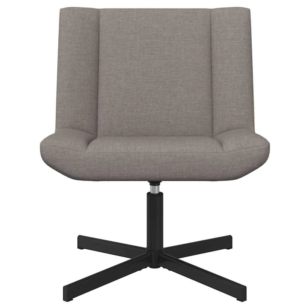 Vrtljiv stol Taupe 63 x 75 x 76 cm blago - slika 4
