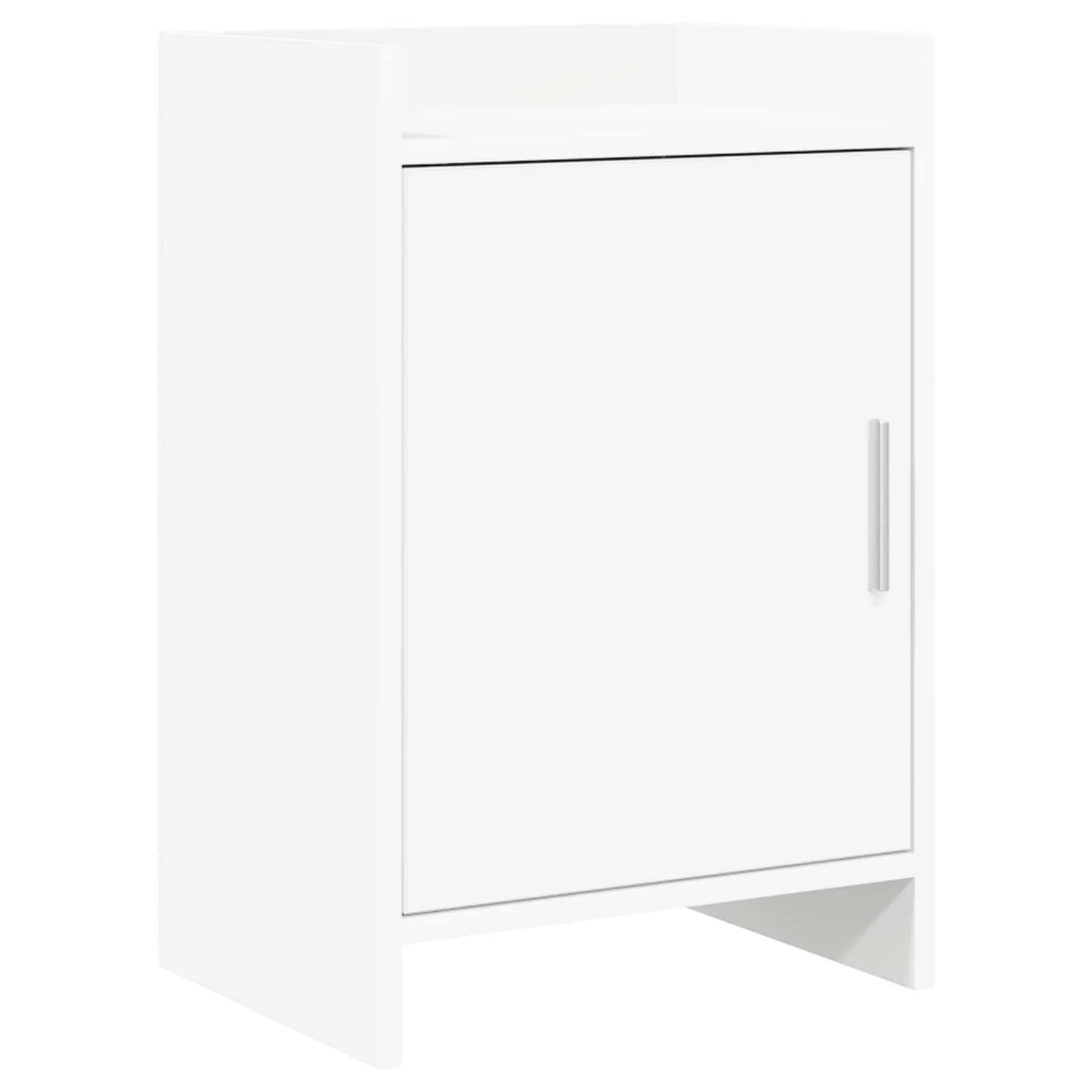 Posteljne mize Bela 40 x 30 x 60 cm Inženirski les