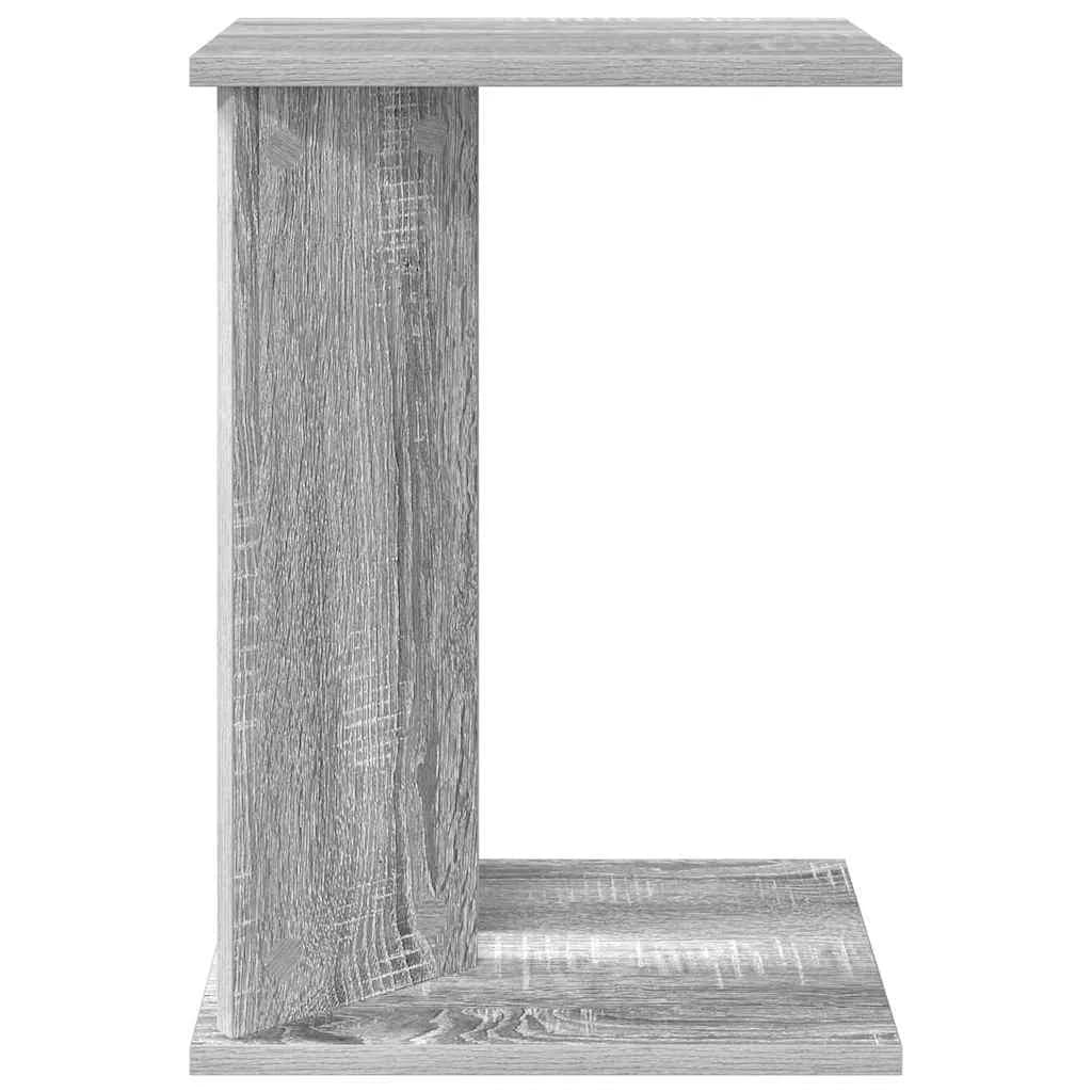 Stranska miza Siva Sonoma 35 x 25 x 50 cm Inženirski les - slika 5