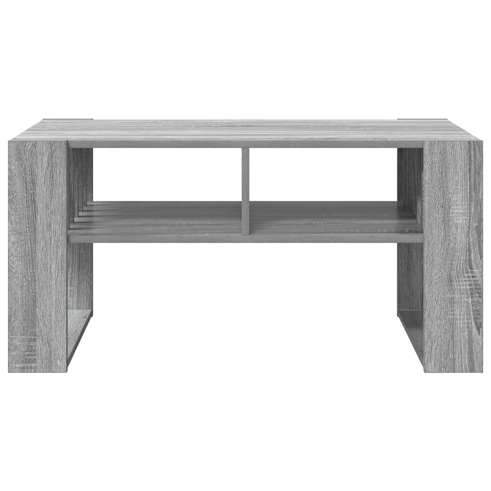 Klubska miza Siva Sonoma 92 x 49,5 x 45 cm Inženirski les - slika 5
