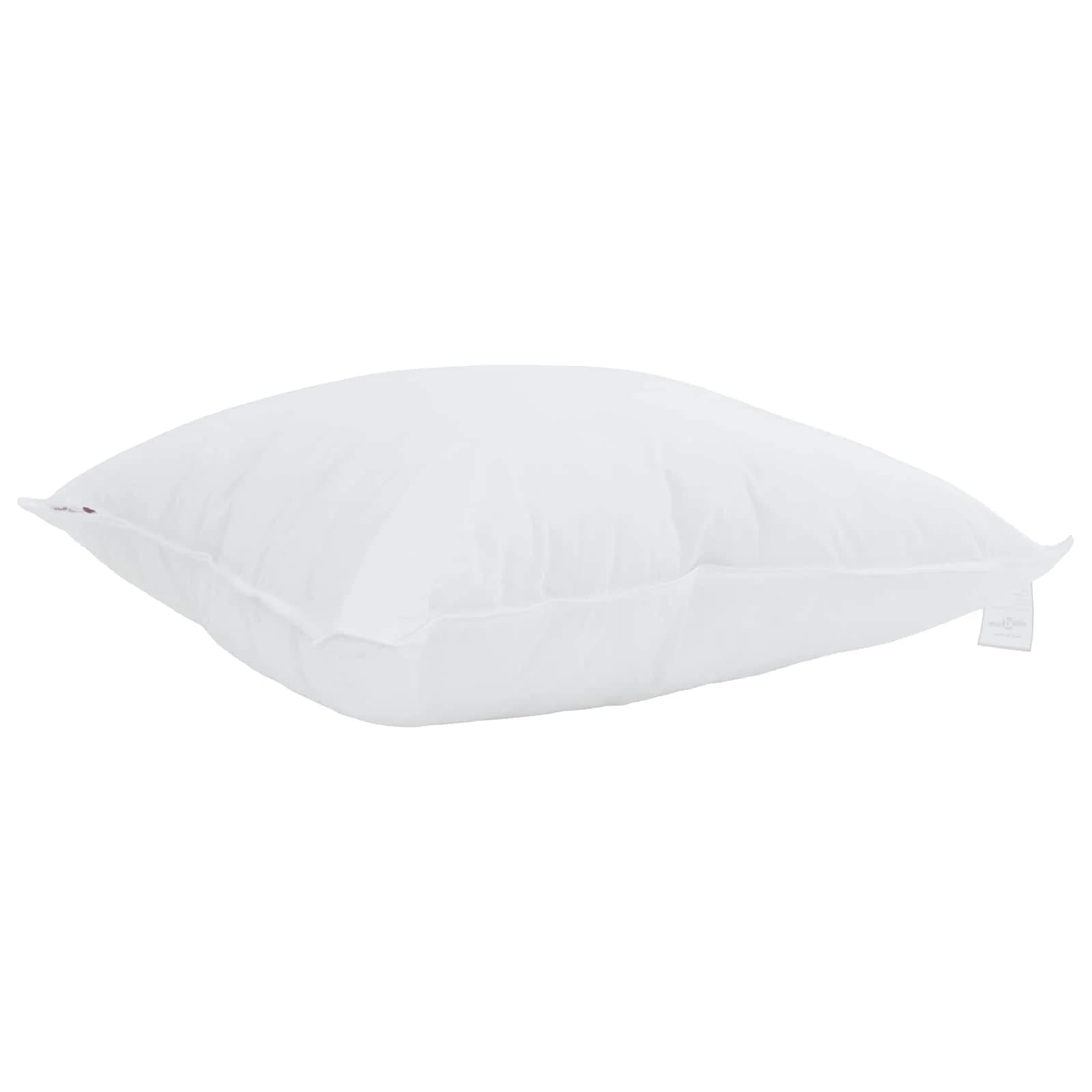 Vzglavnik 2 kos 50 x 50 cm Bombaž Bela - slika 3