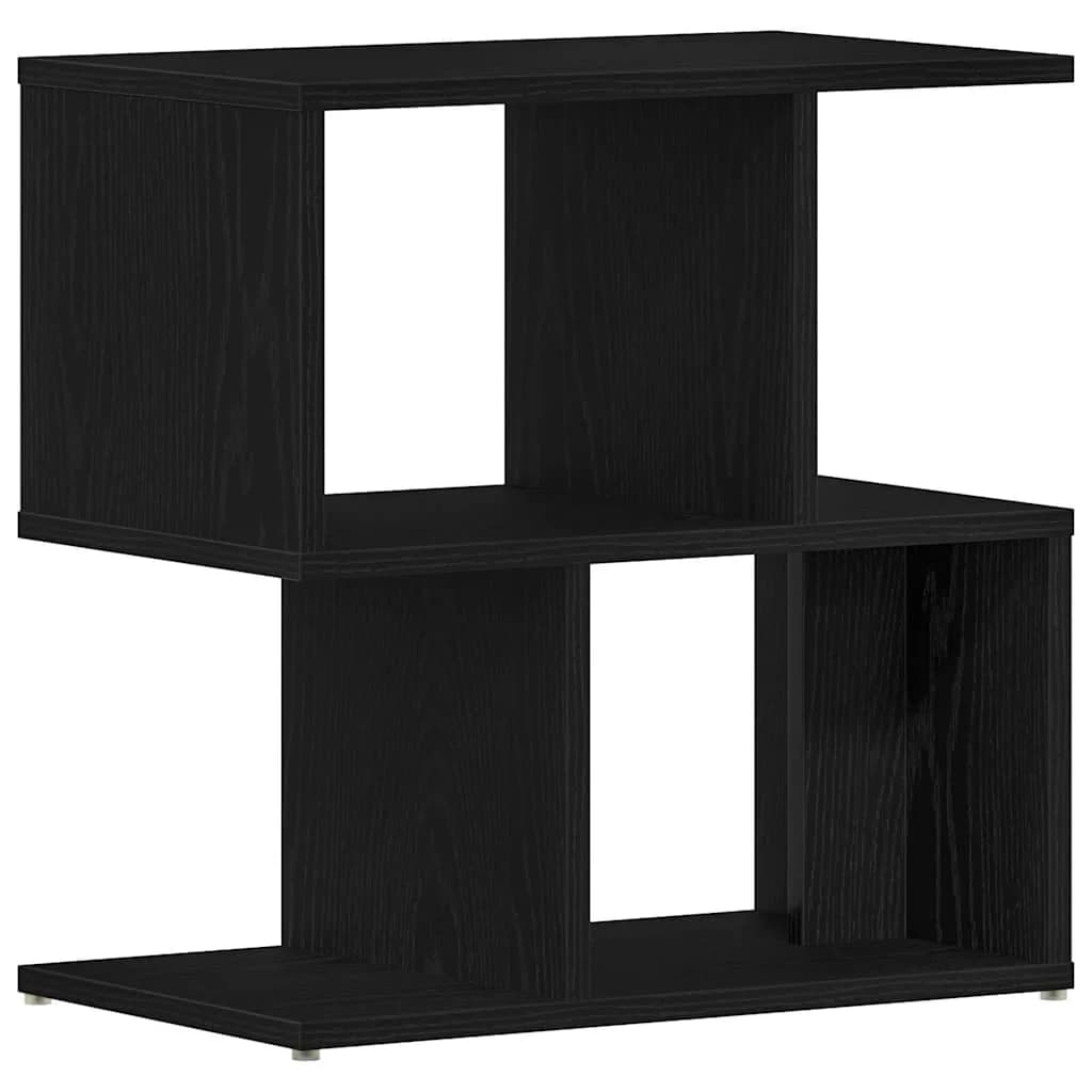 Nočna omarica 2 kos Črna Orehovina 50 x 30 x 51,5 cm - slika 5
