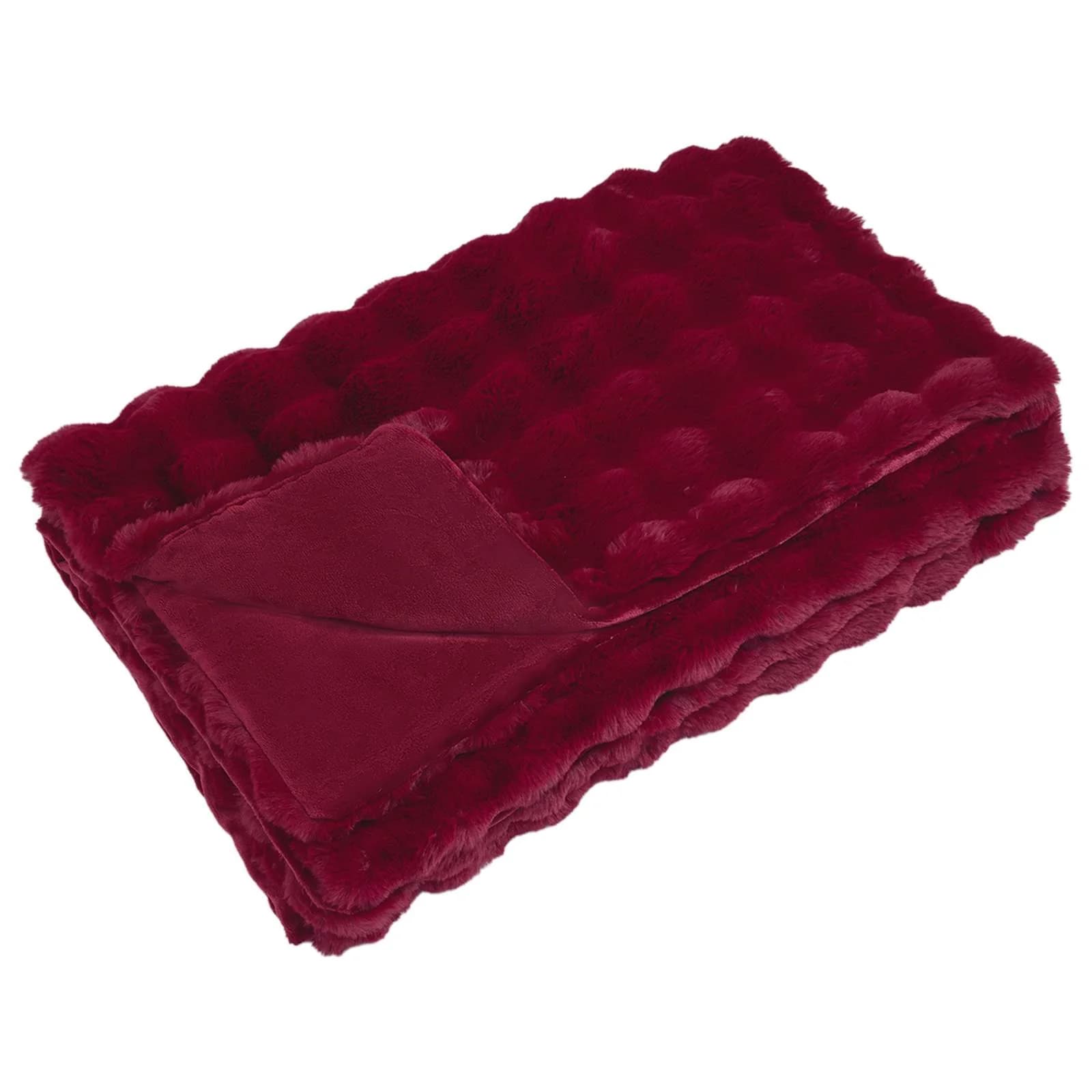 Protizdrsna odeja iz umetnega zajčjega krzna Olite 130 x 150 cm - slika 2