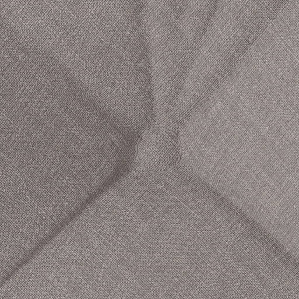 Sedežne blazine 4 kos Blago Taupe 40 x 40 x 12 cm - slika 8