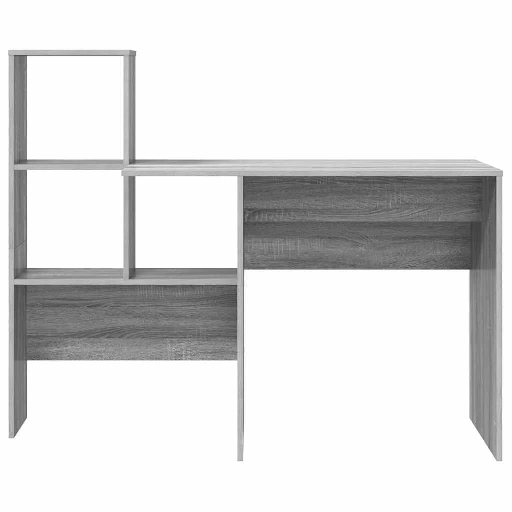 Miza Siva Sonoma Inženirski les 131,5 x 50 x 106,5 cm - slika 5