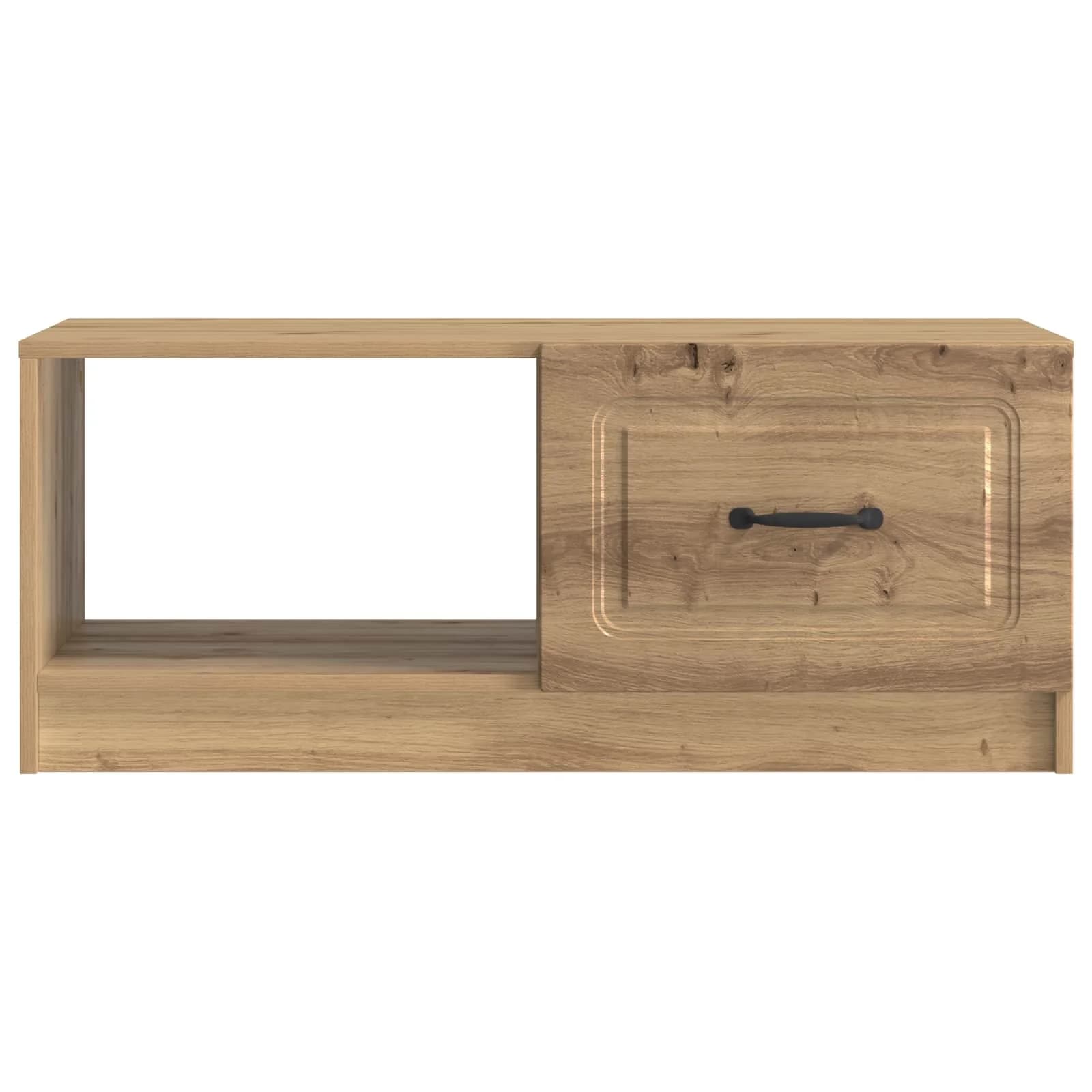 Klubska miza Artisan hrast 90 x 50 x 37 cm Inženirski les - slika 5