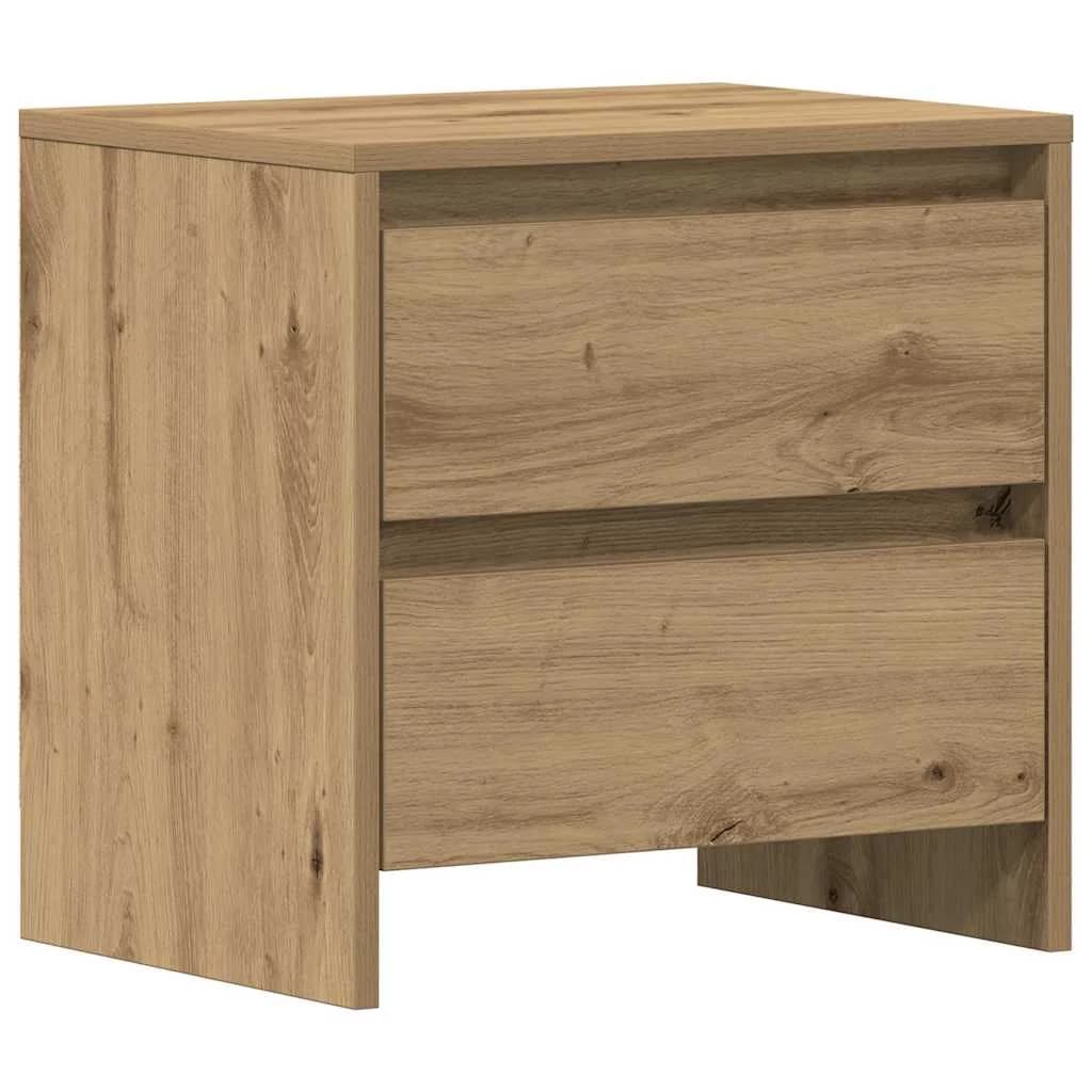 Nočna omarica 2 kos Umetni hrast 45 x 34 x 44,5 cm - slika 6