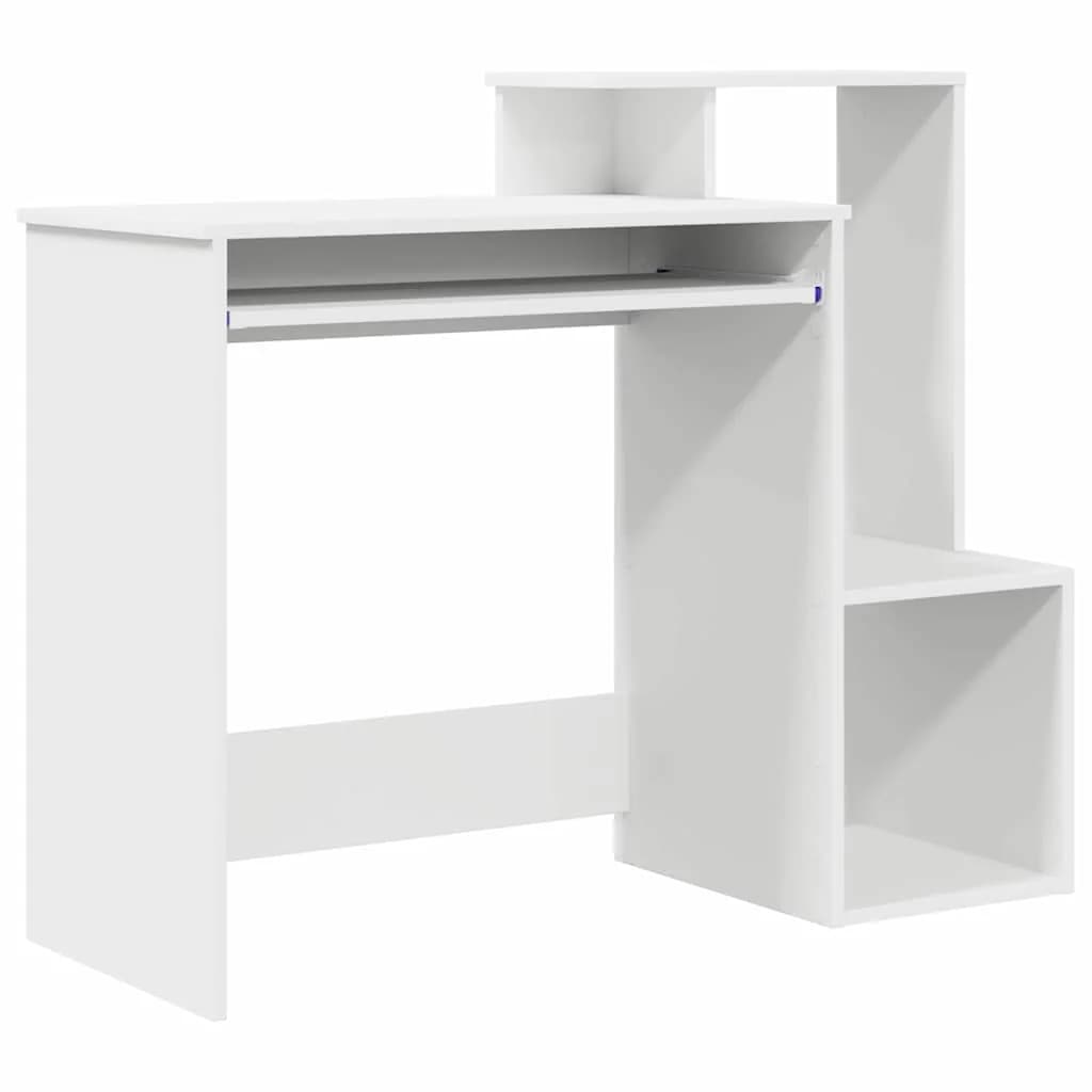 Miza Bela Inženirski les 106 x 41 x 88.5 cm - slika 2