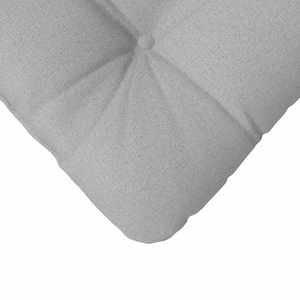 Sedežne blazine 4 kos Blago Oblačno siva 45 x 45 x 12 cm - slika 9