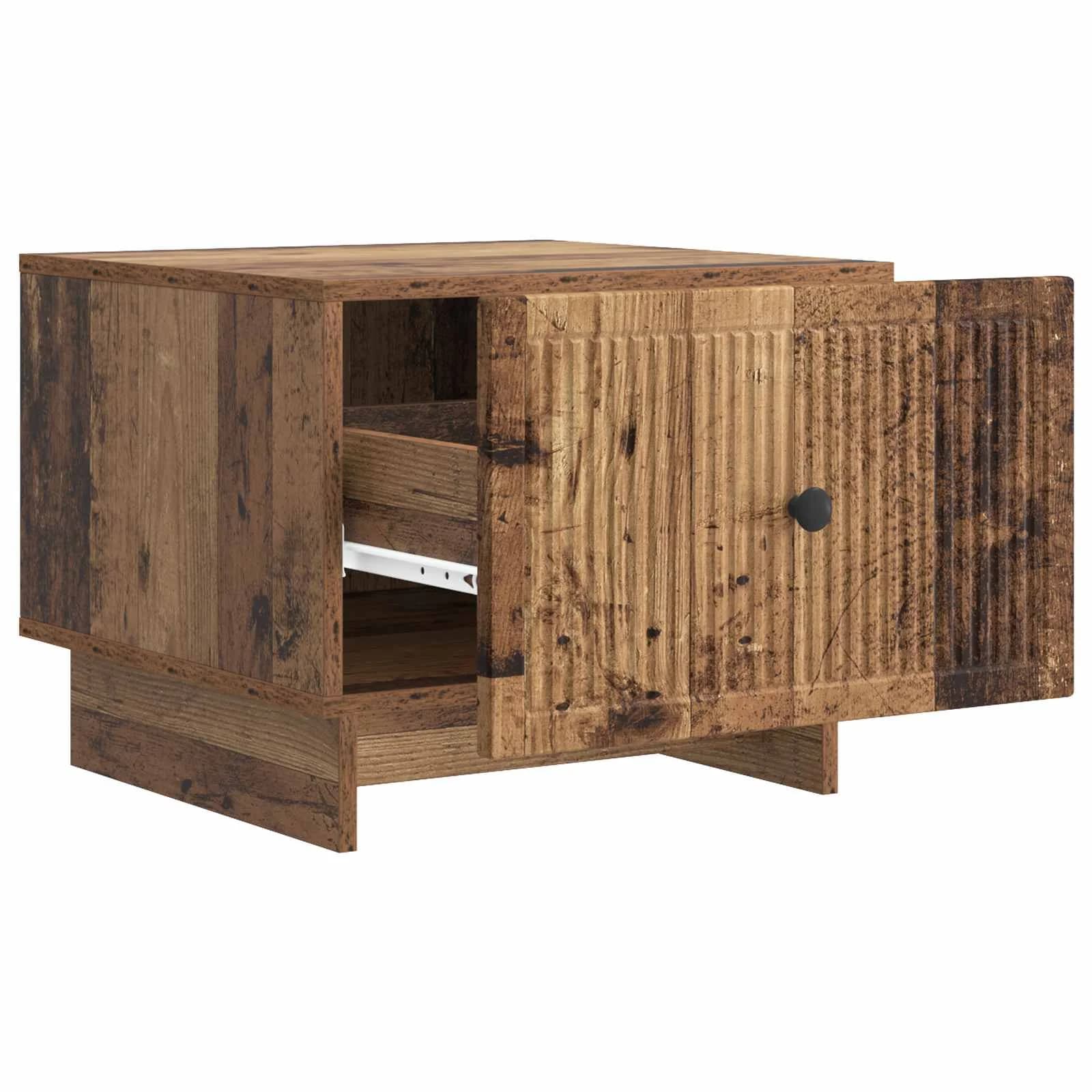 Klubska miza s predalom Star les 49 x 50 x 40 cm Inženirski les - slika 4
