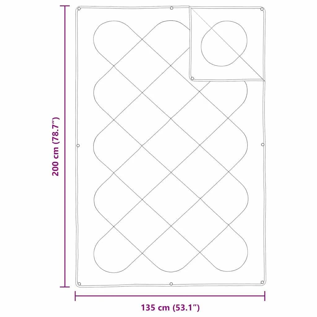 2-v-1 Dv entscheiden Bela 135 x 200 cm Poliester - slika 10