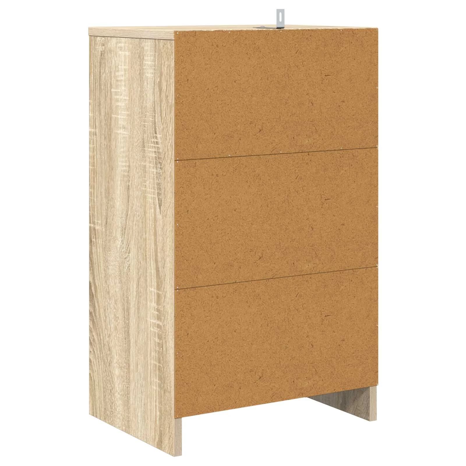 Posteljne mize 2 kos Sonoma hrast 40 x 30 x 467 cm - slika 8