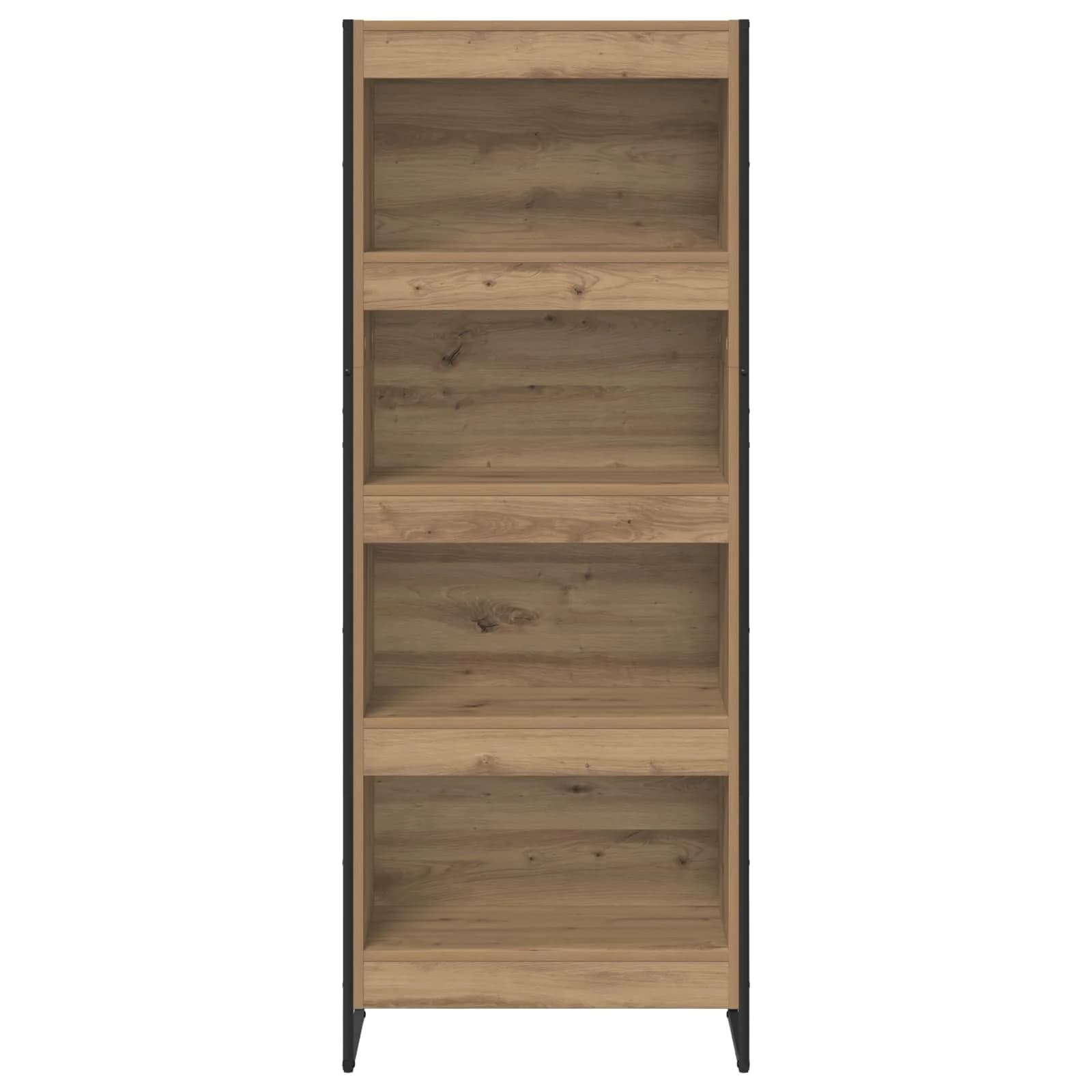 Knjigovni omar 60 x 30 x 155 cm Inženirski les Oreh - slika 5