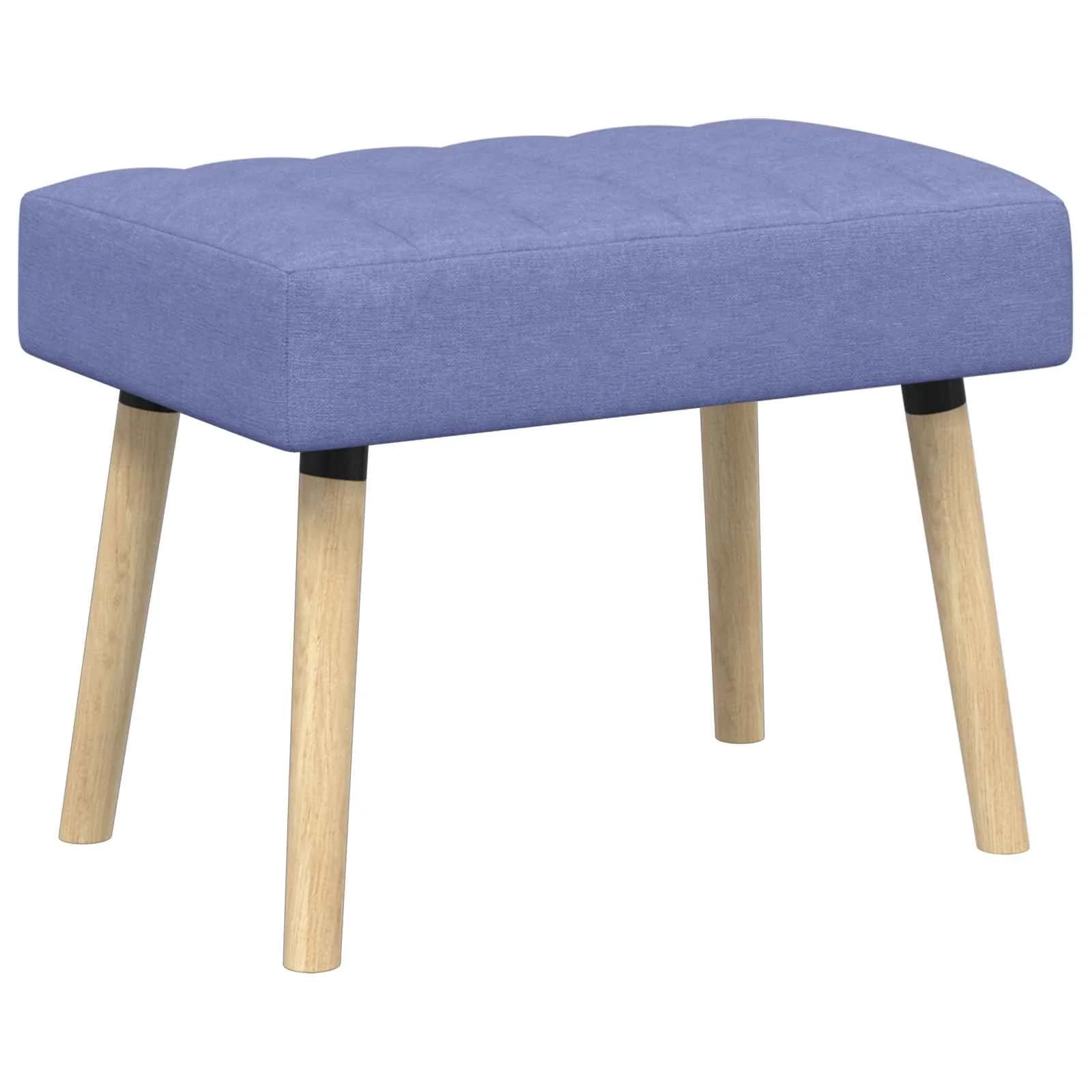 Bench z kanalnim oblazinjenjem Jeans modra 60 x 40 x 45 cm - slika 2