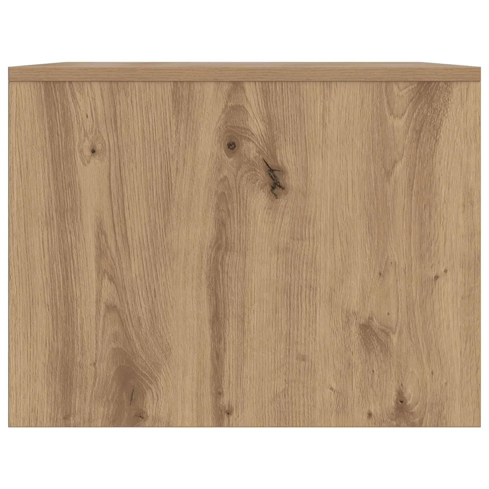 Klubska miza Artisan hrast 90 x 50 x 37 cm Inženirski les - slika 6