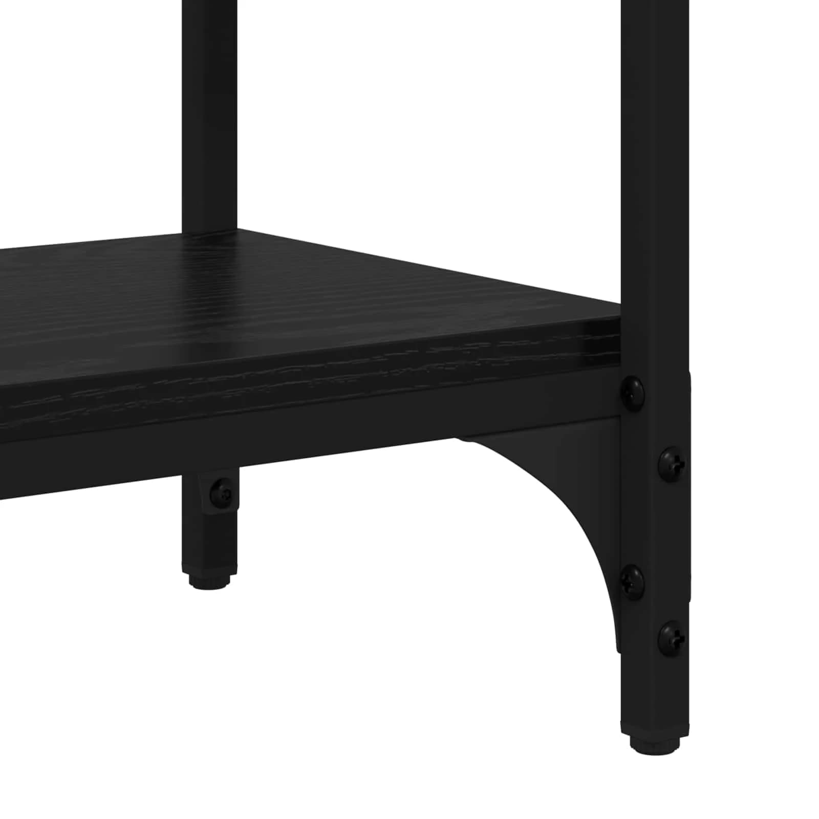 Konzolna miza Črna Orehovina 100 x 39 x 78,5 cm Inženirski les - slika 9