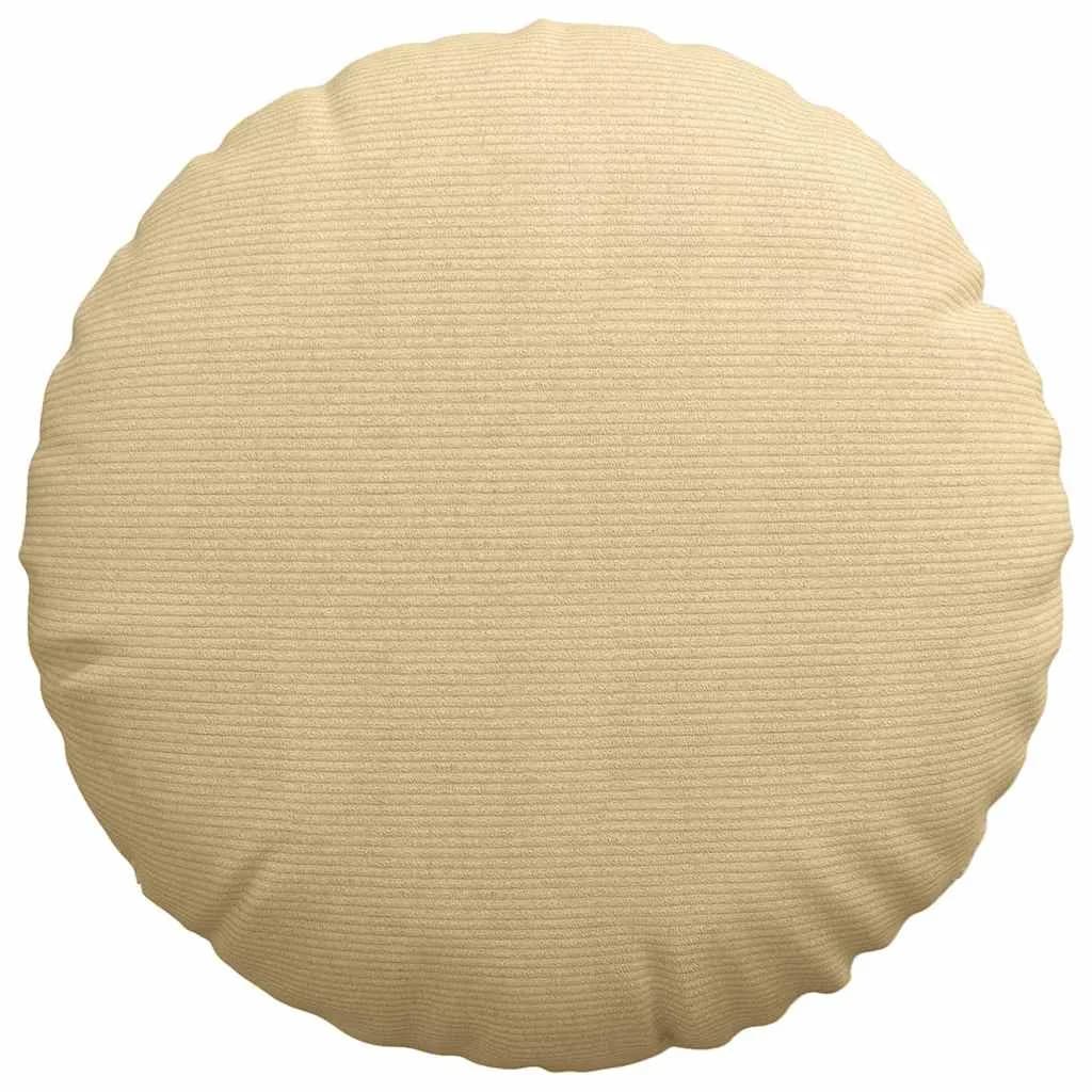 Sedežne blazine 2 kos Žametna tkanina Siva zelena Ø 80 cm - slika 6
