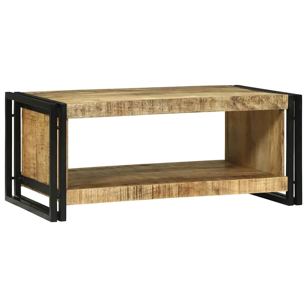 Klubska miza Rjava 90 x 50 x 38 cm Masiven les manga
