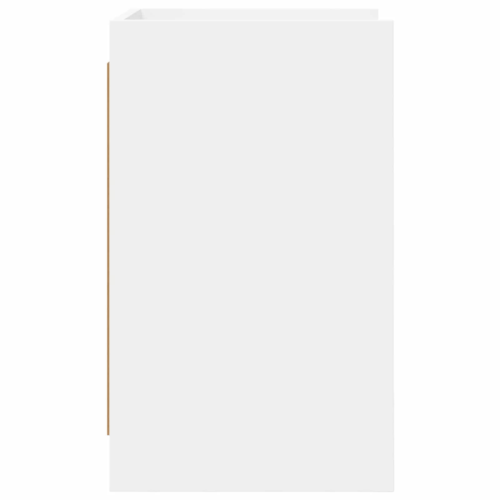 Posteljne mize 2 kos Bela 40 x 36 x 60 cm Inženirski les - slika 5
