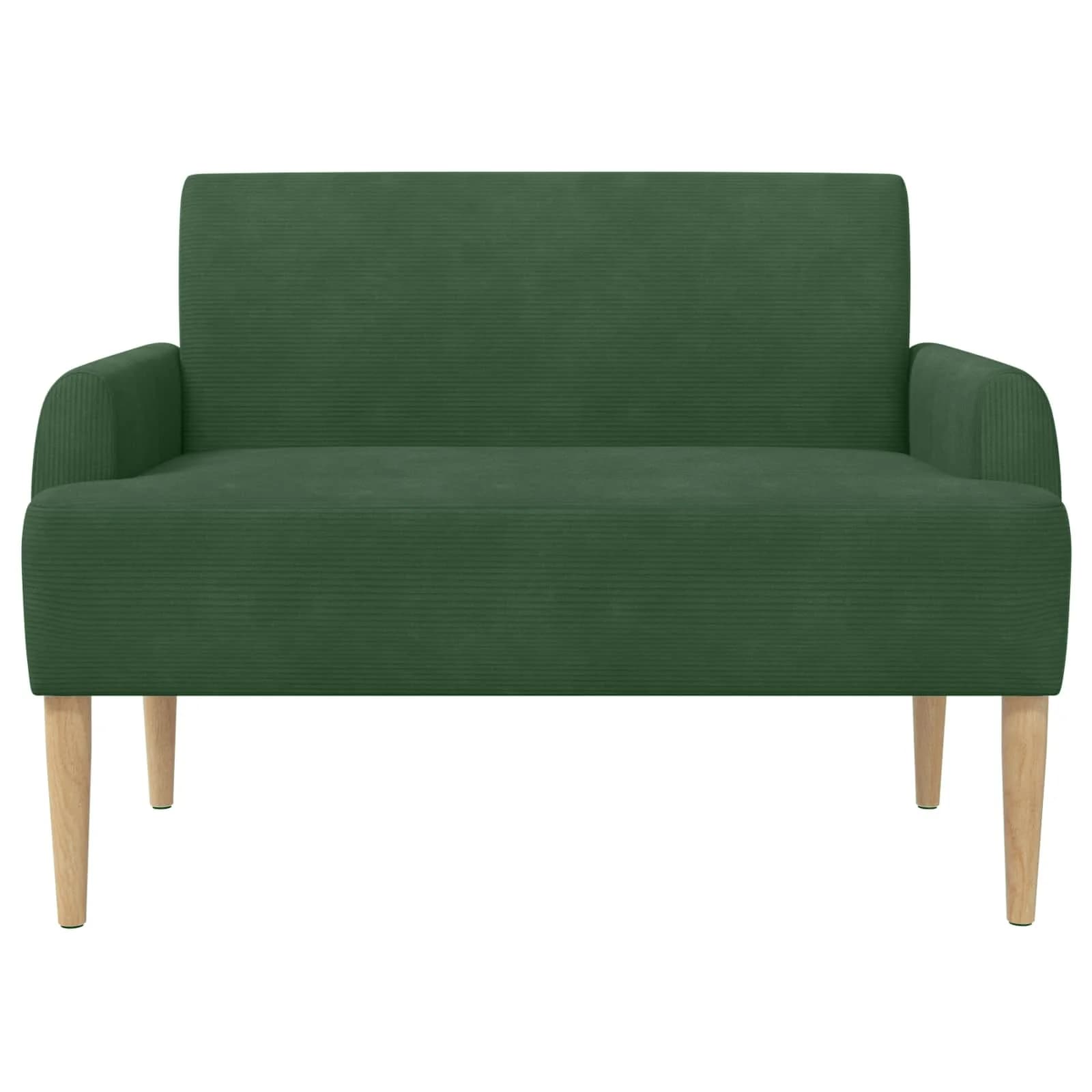 Dvojnica s gumbi Jungle Zelena 116 x 67 x 81 cm Žametna tkanina - slika 3