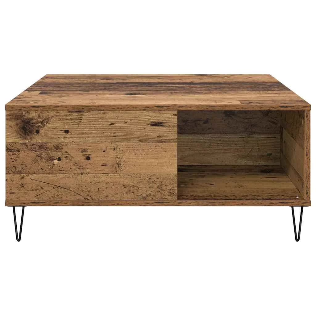 Klubska miza Star les 80 x 80 x 36,5 cm Inženirski les - slika 5