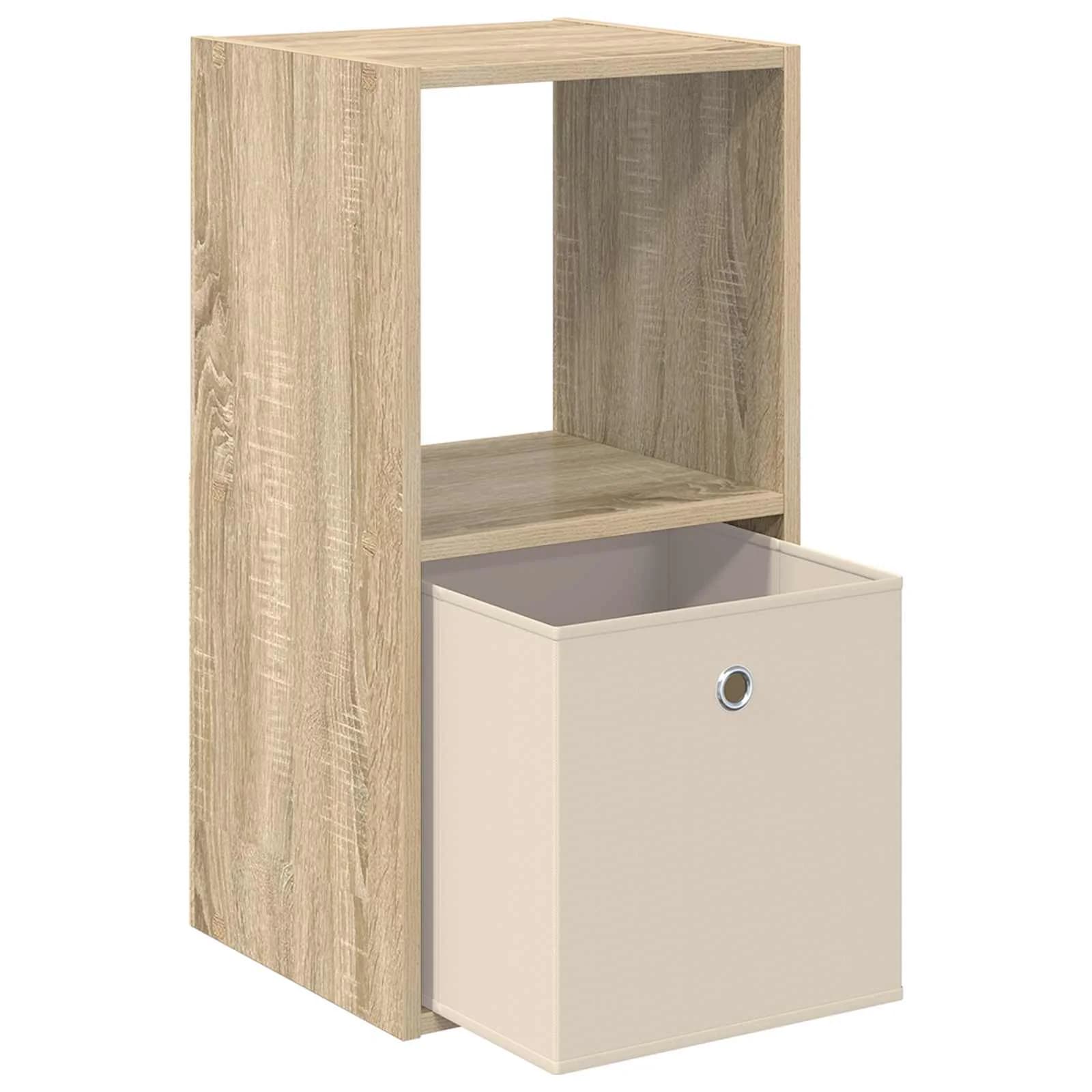 Nočna omarica 2 kos Sonoma hrast 35 x 32 x 68,5 cm - slika 5