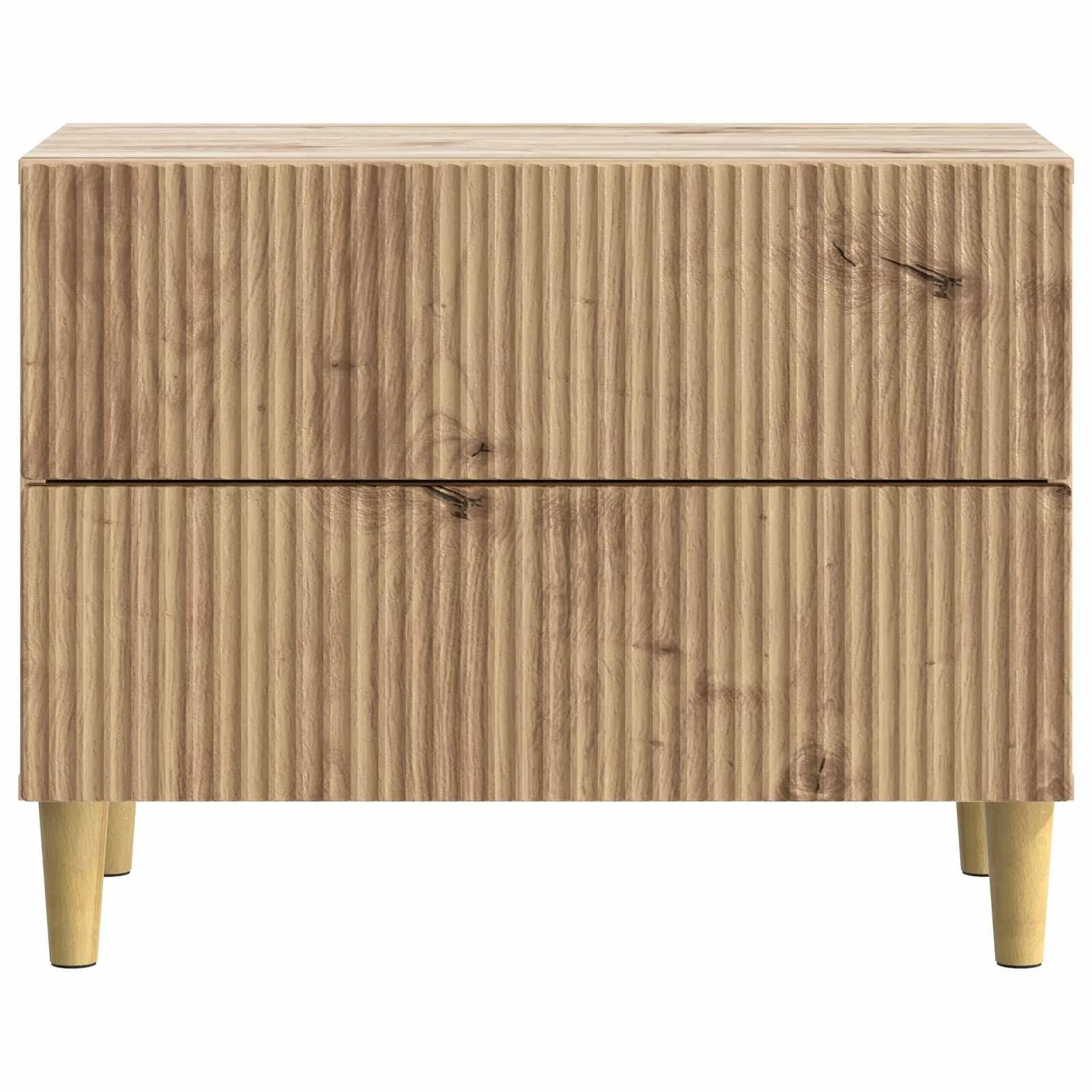 Nočna omarica Artisan hrast 62 x 34,5 x 48 cm Inženirski les - slika 5