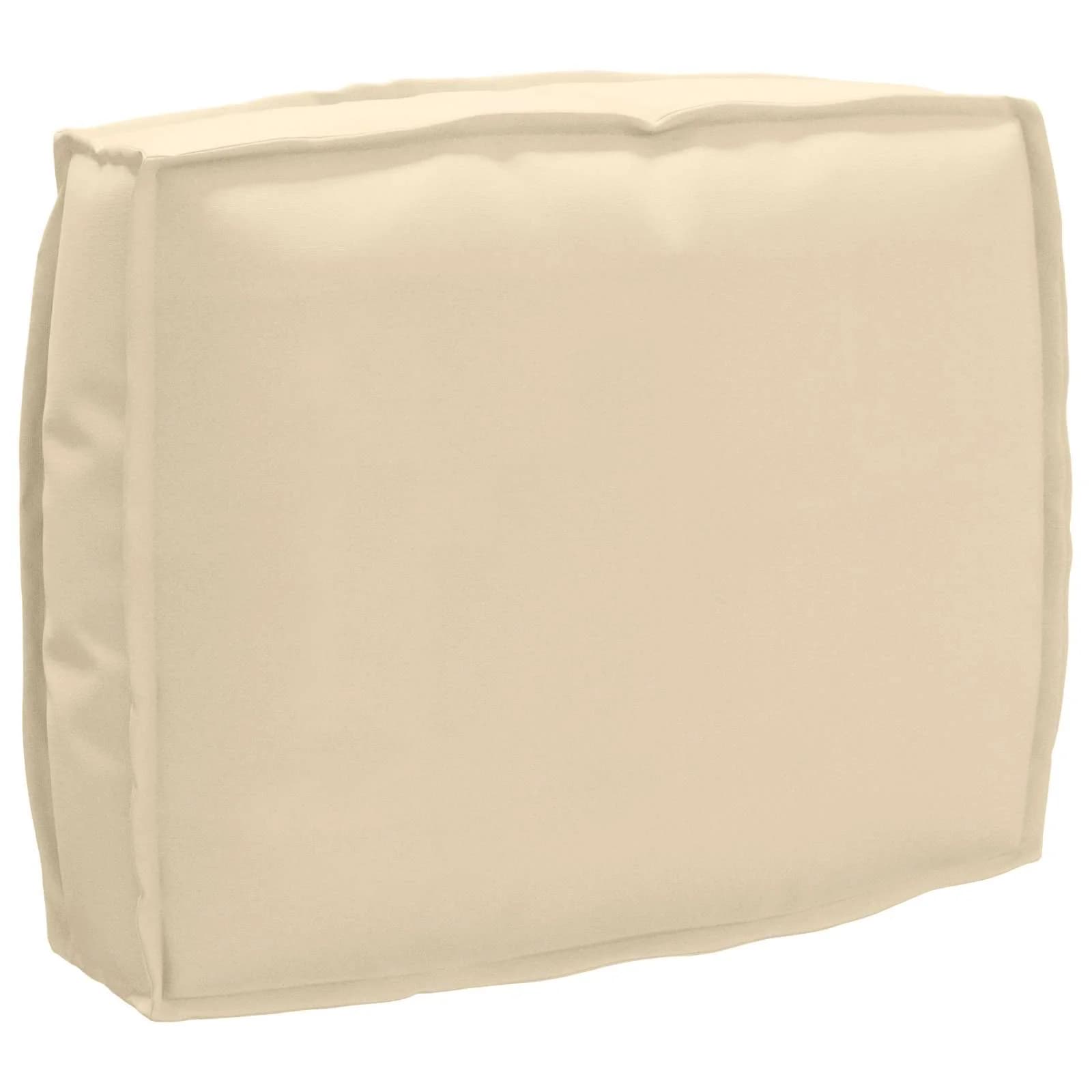 Blazina Bež 50 x 40 x 12 cm Oxford tkanina