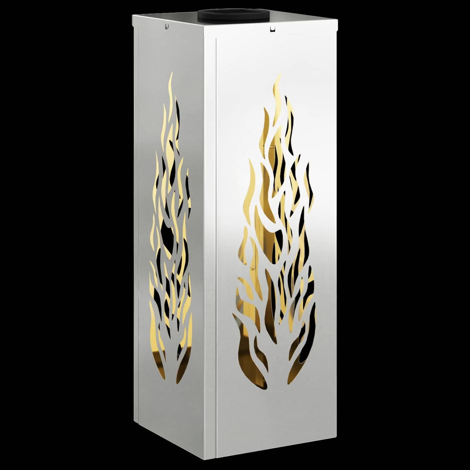 Solarno LED svetilo za pot 2 kos Toplo bela 18 x 18 x 50 cm - slika 12