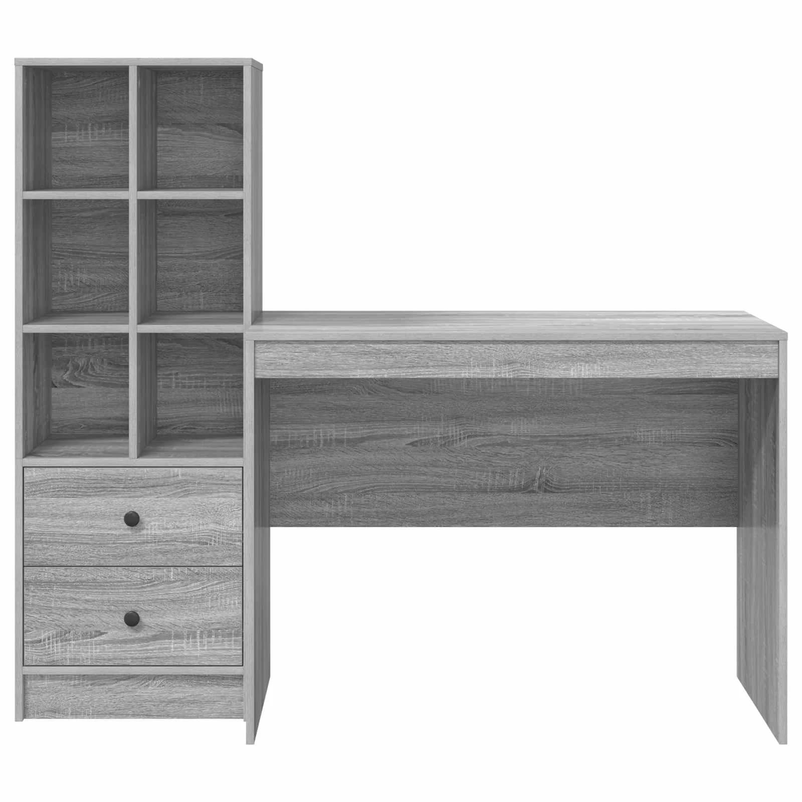 Miza Siva Sonoma 145.5 x 50 x 127 cm 2 kos - slika 8