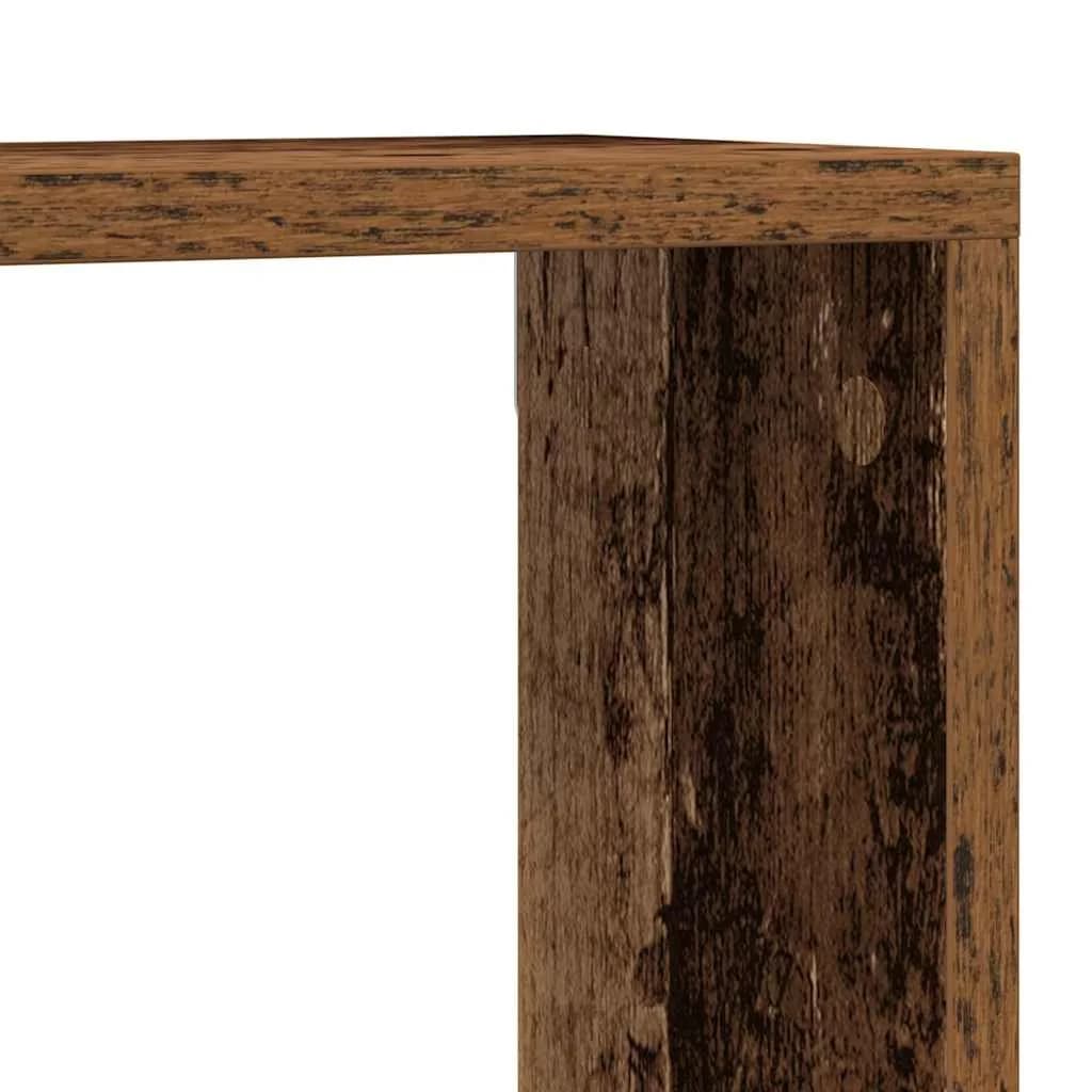 Stenske police Montaža za steno 4 kos Star les 80 x 15 x 26 cm - slika 10