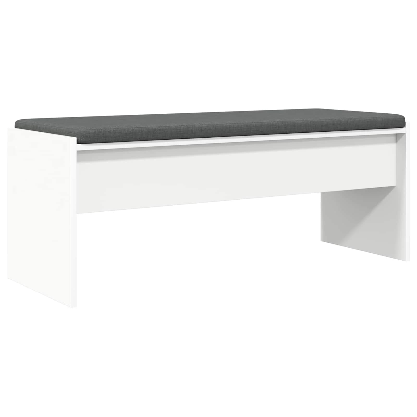 Haldna klop z blazino Bela 103 x 38 x 40 cm - slika 2
