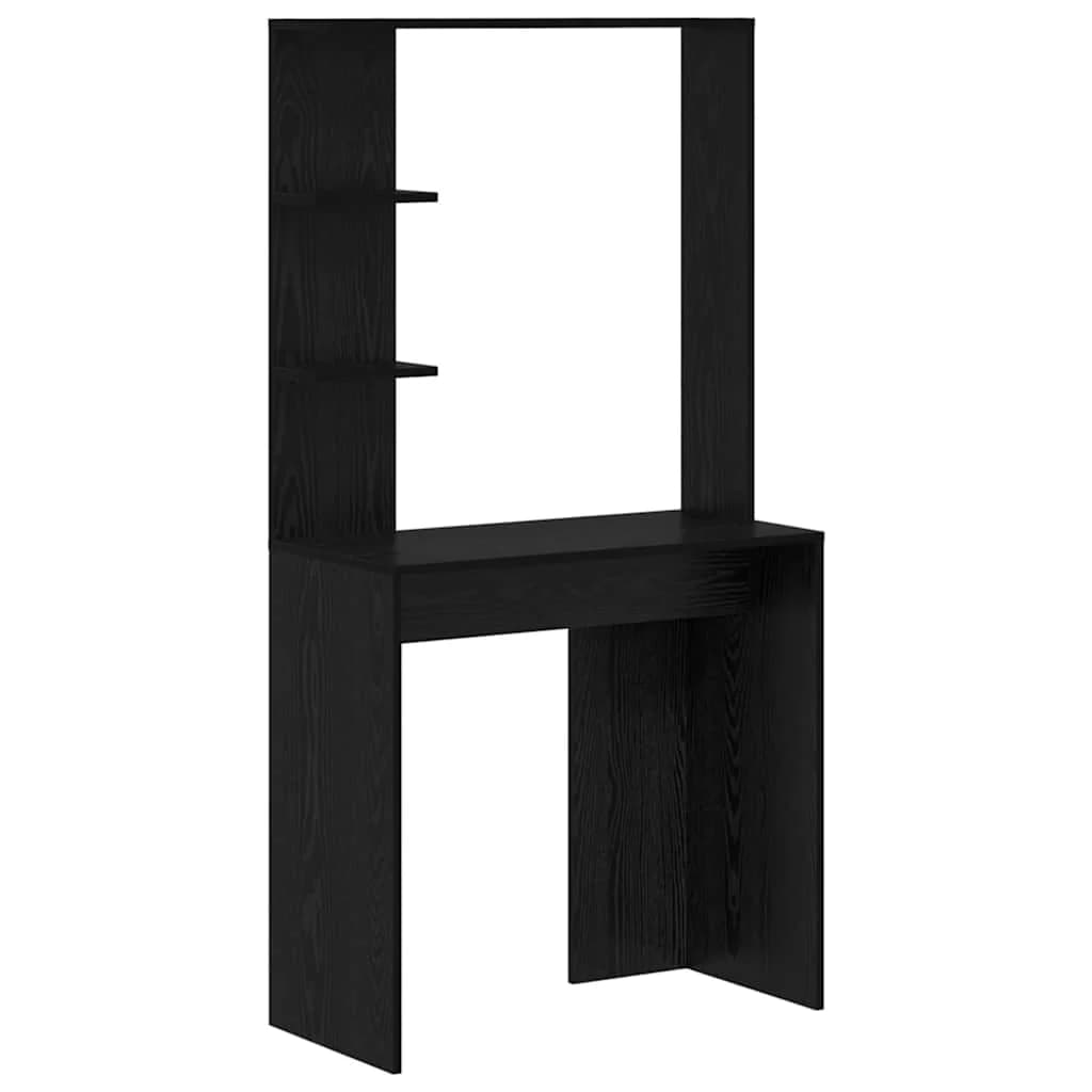 Miza Črna Orehovina Inženirski les 78,5 x 37 x 154,5 cm - slika 2