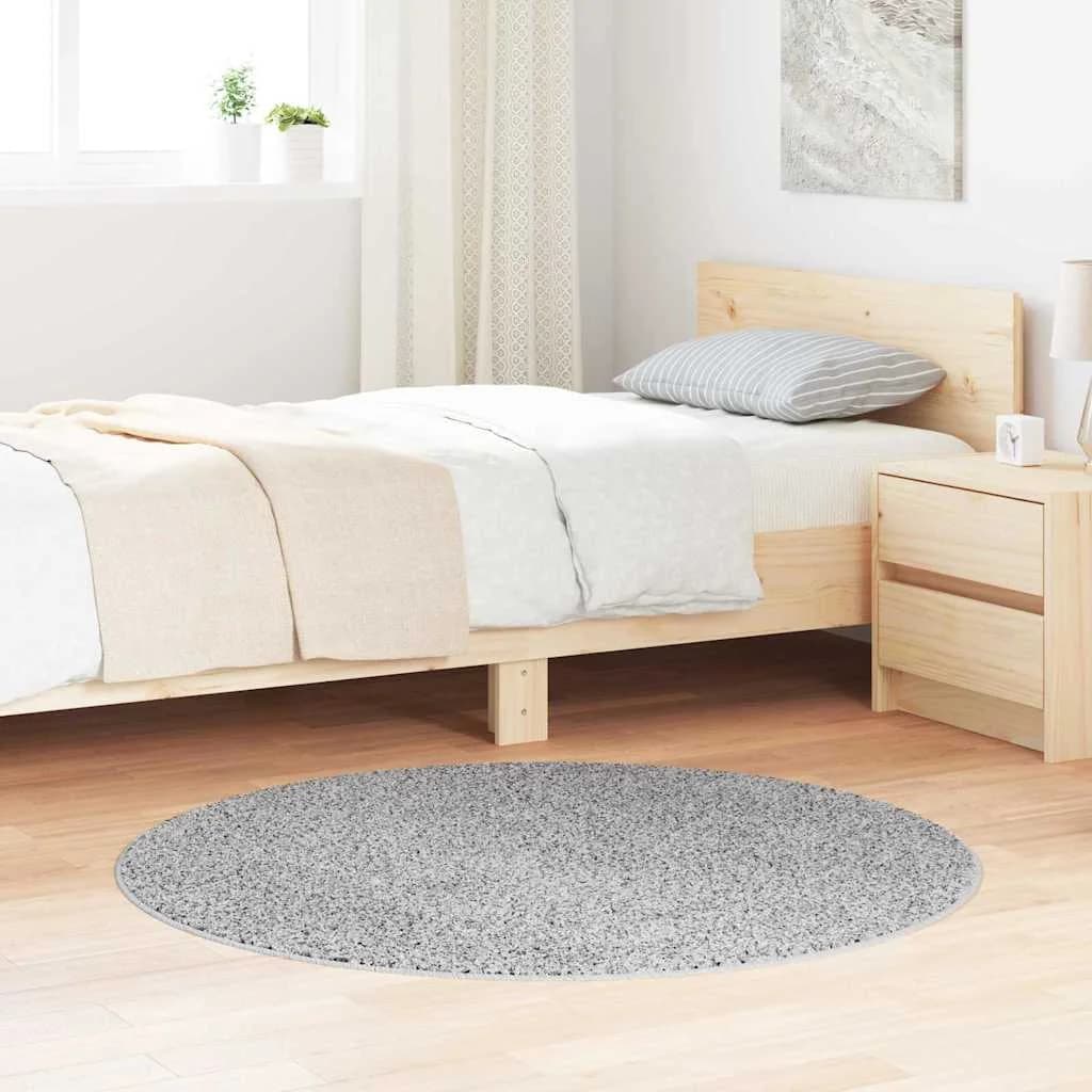 Antiskluzna Shaggy Preproga Siva 120 x 120 cm PP